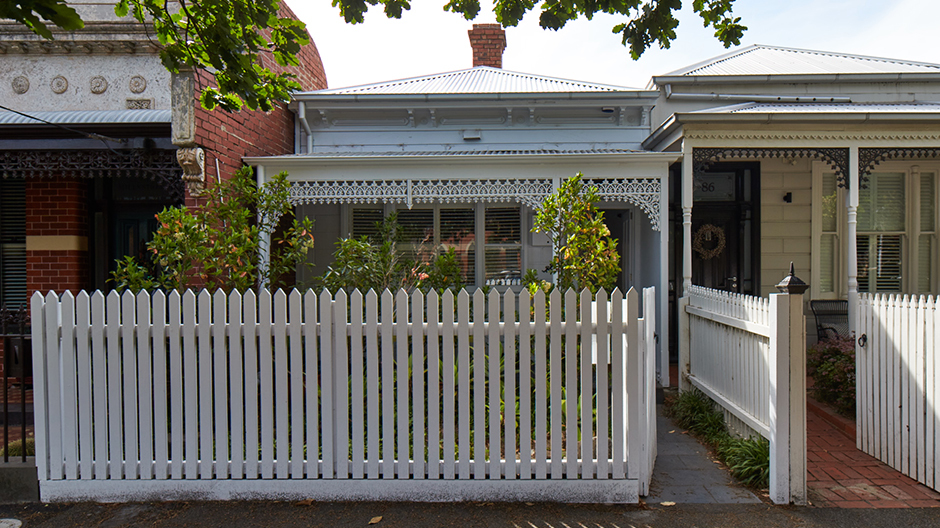 Das <i>Mills House</i> vor dem Umbau. Das Mills House vor dem Umbau.