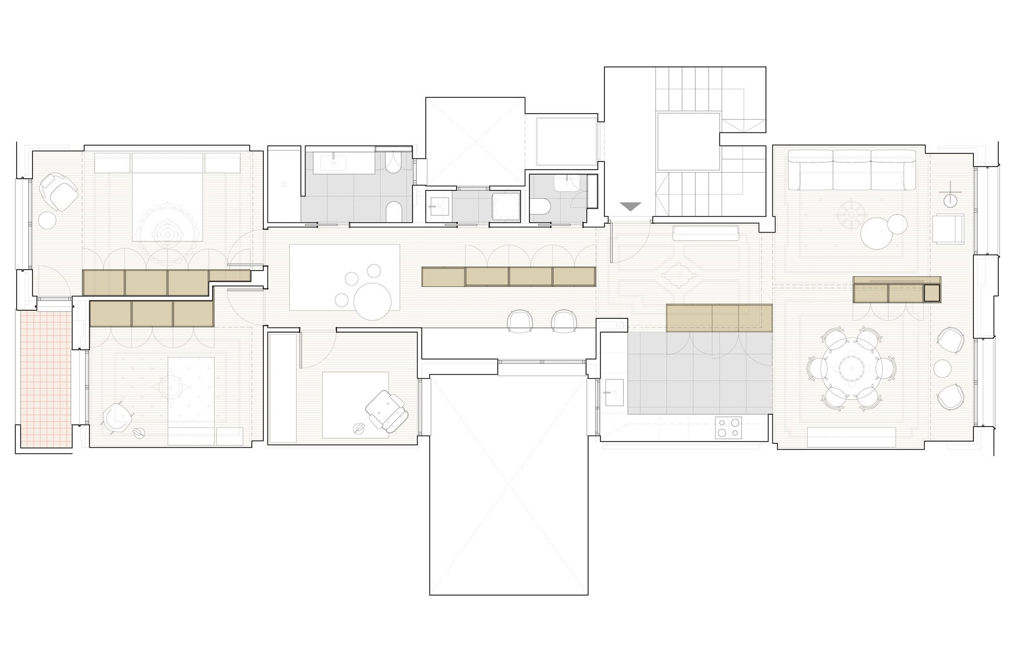 Die flexible Planung lässt zu, dass der Grundriss an die Bedürfnisse der Familie angepasst werden kann.