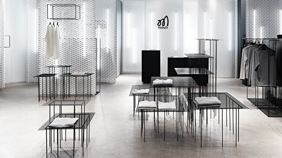 In nur vier Wochen realisierte das Stockholmer Architekturbüro <i>Guise </i>eine Boutique für das schwedische Streetwear-Label Mouli. In nur vier Wochen realisierte das Stockholmer Architekturbüro Guise eine Boutique für das schwedische Streetwear-Label Mouli.