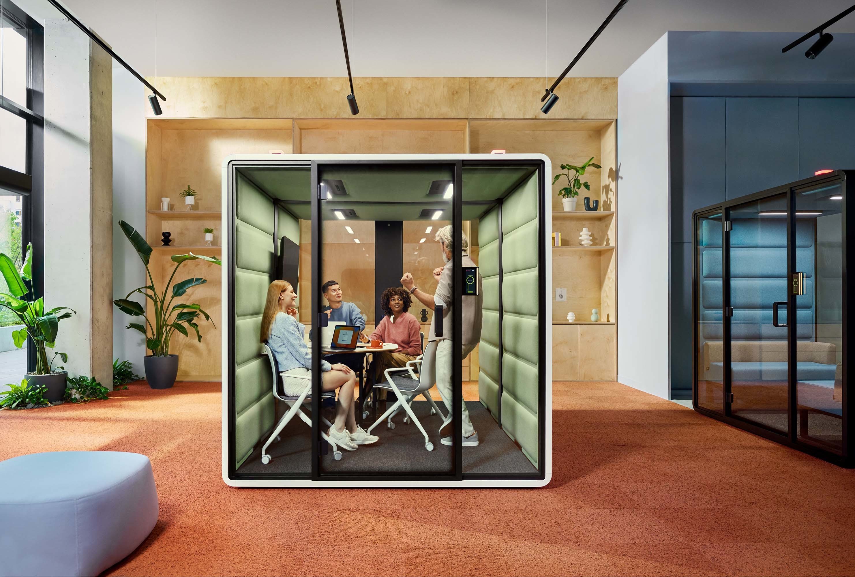 Flexibler Acoustic Pod hushFree.L von Hushoffice