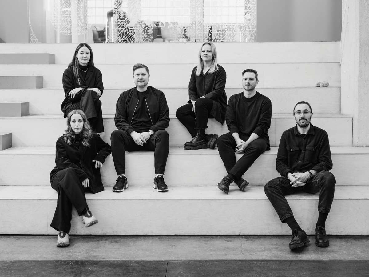 Marius Myking (dritter von links) und das Produktdesign-Team von Snøhetta
