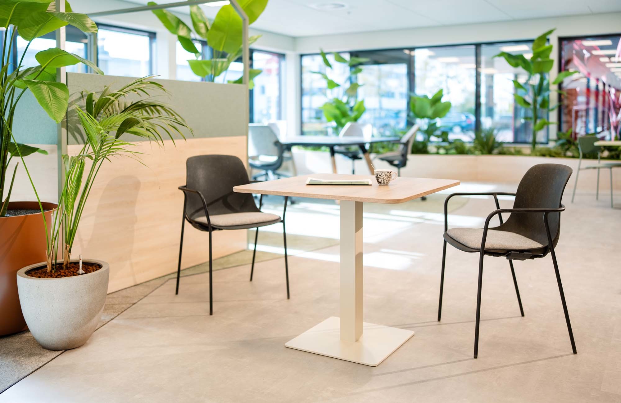 Hemp Carbon-Stühle setzen neuartige Akzente im Interieur