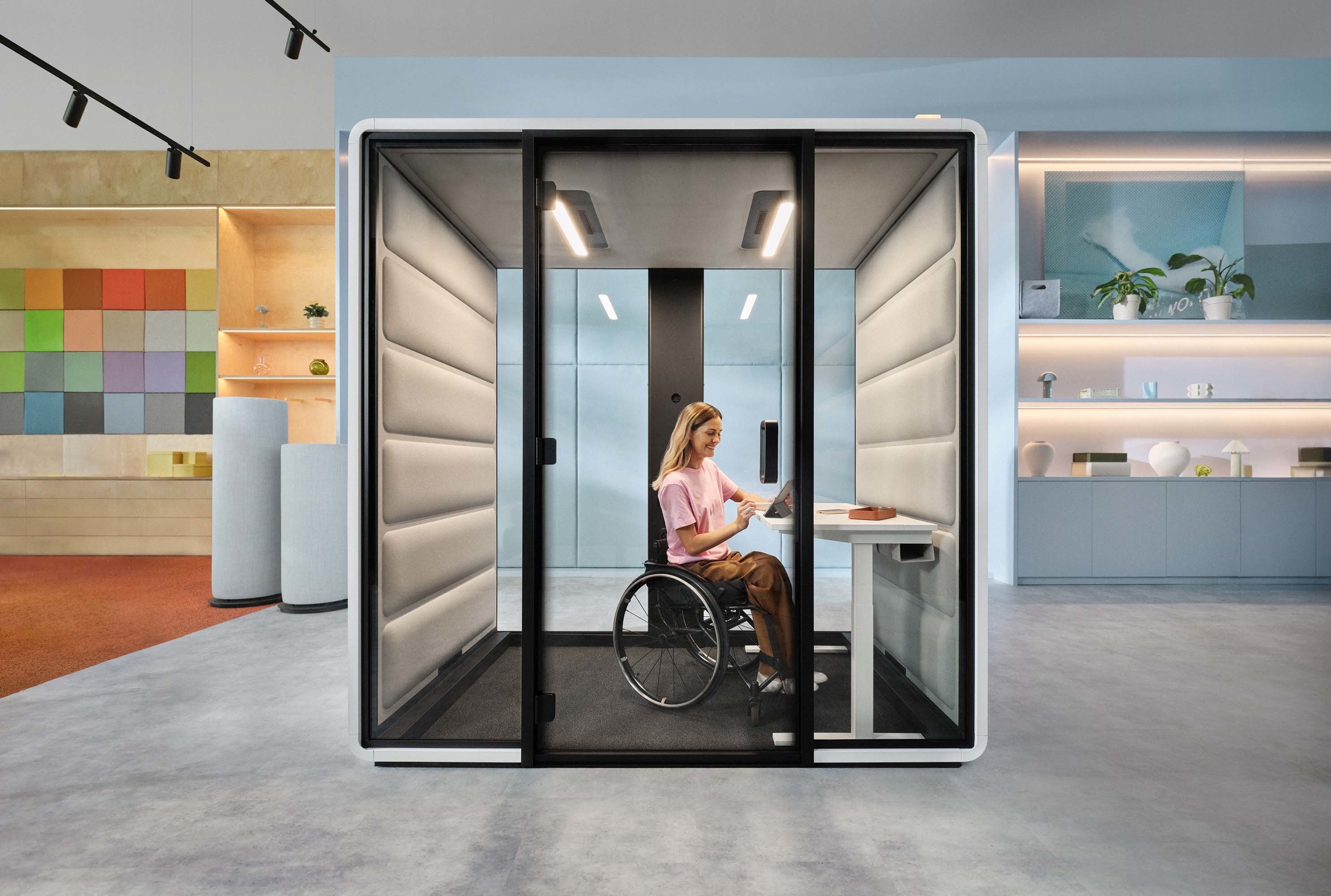 hushFree.Access.M wurde speziell auf die Bedürfnisse mobilitätseingeschränkter Menschen abgestimmt.