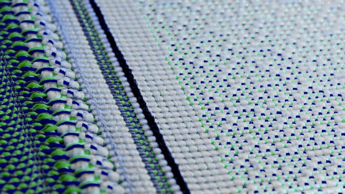 Gewebestruktur im Produktionsprozess, Detailansicht