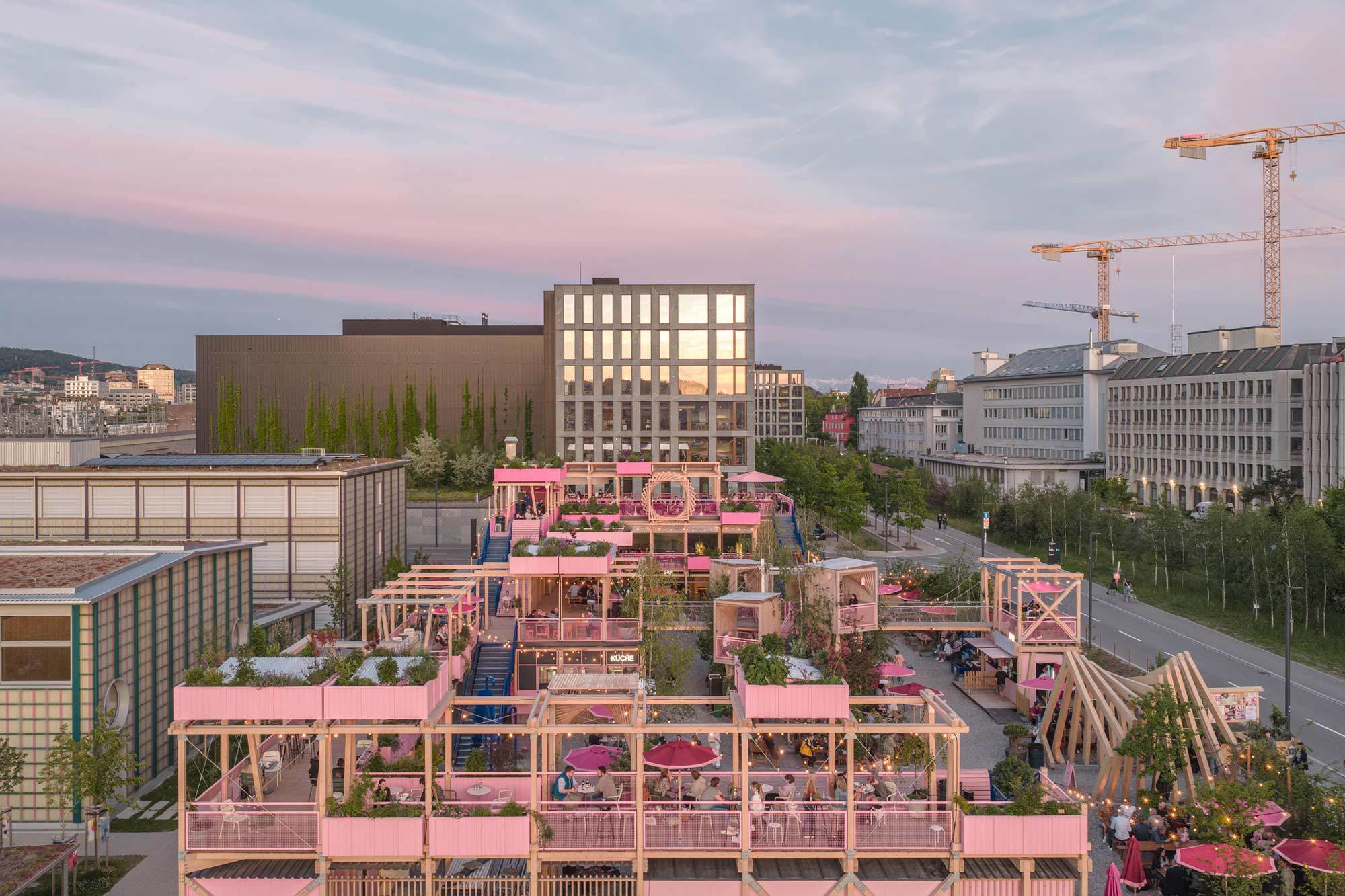 Remise Rosa in Zürich von Hello Wood