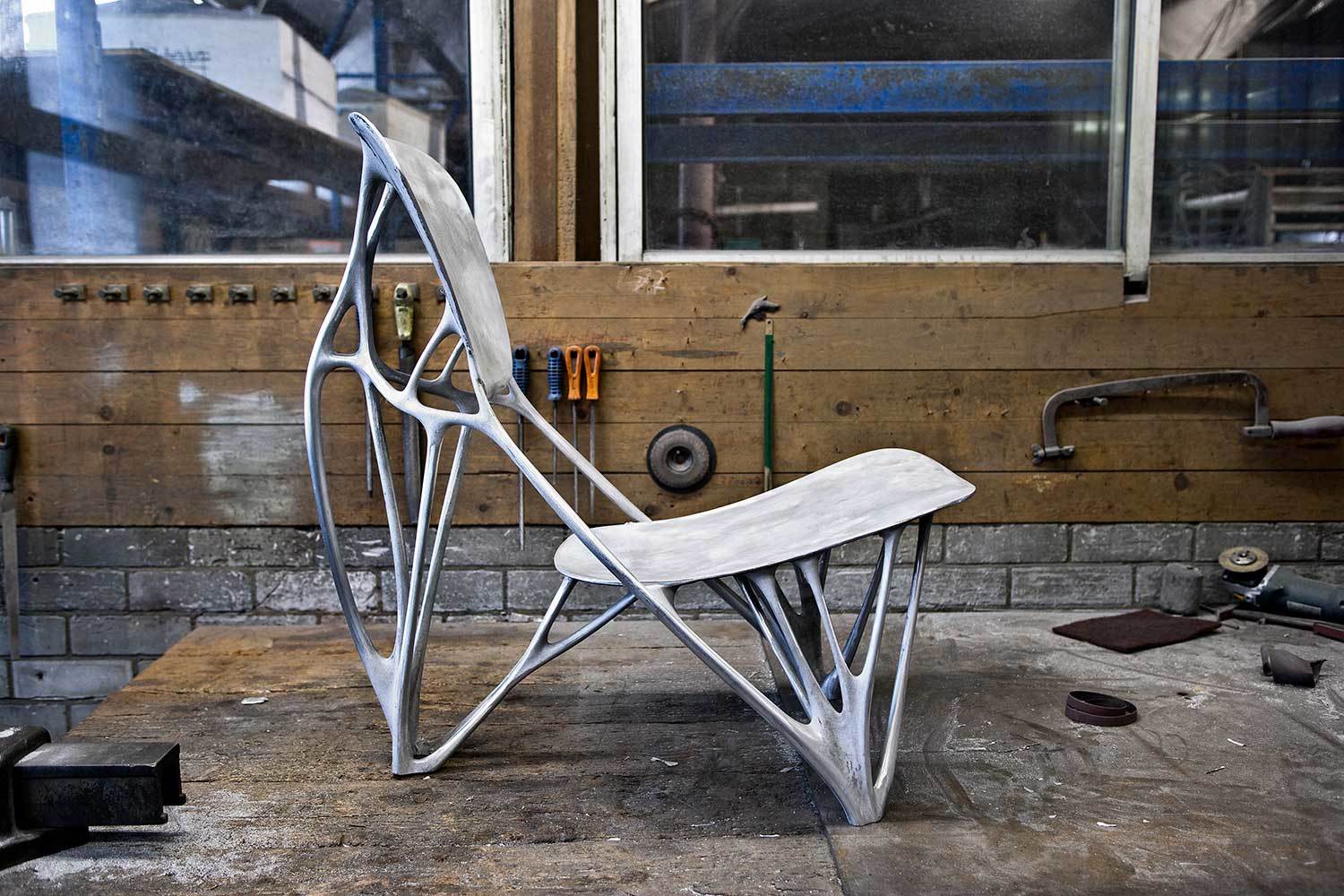 Hybride: Bone Chair von Joris Laarman, 2006