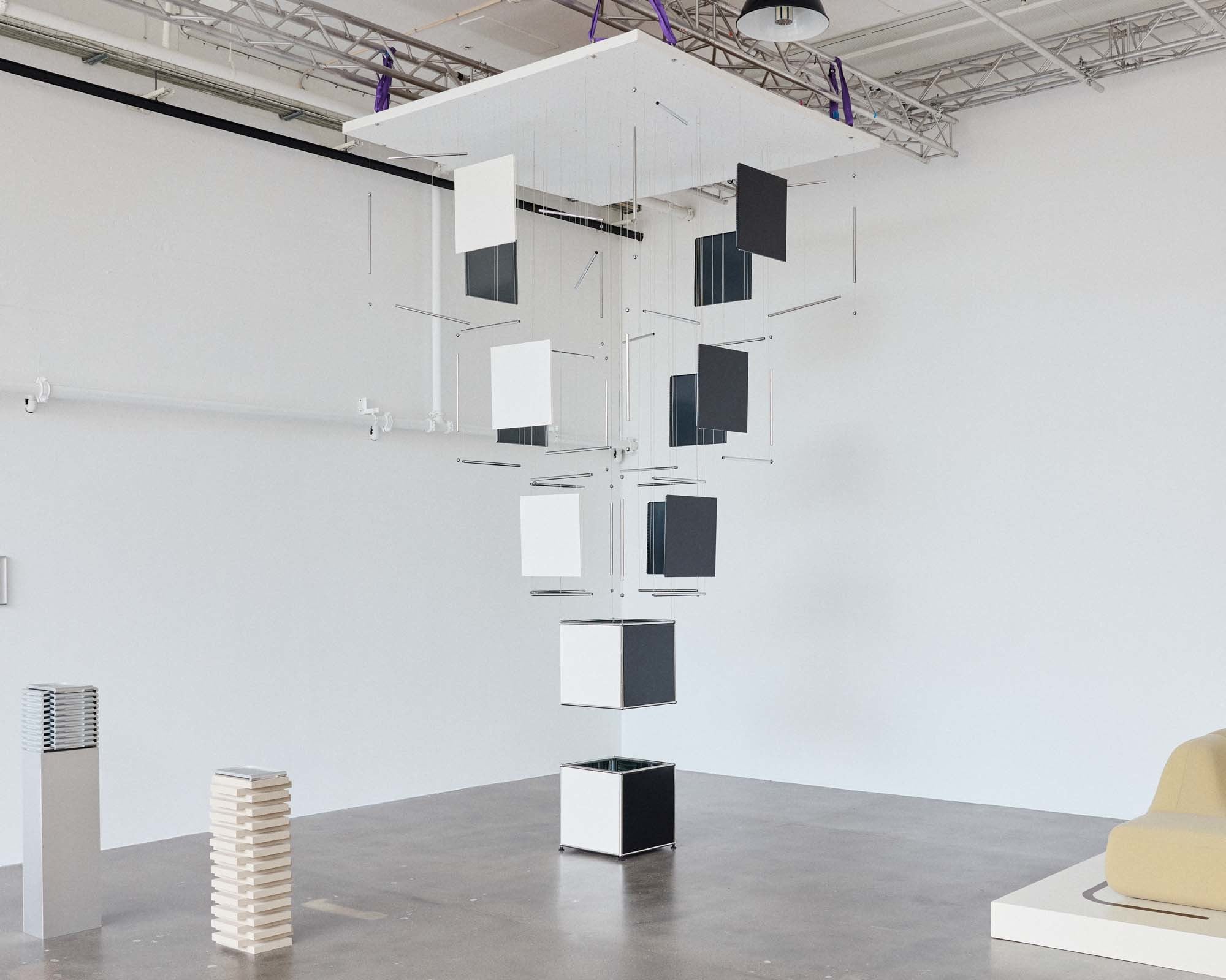 Die Installation von USM auf der Ausstellungsplattform other circle
