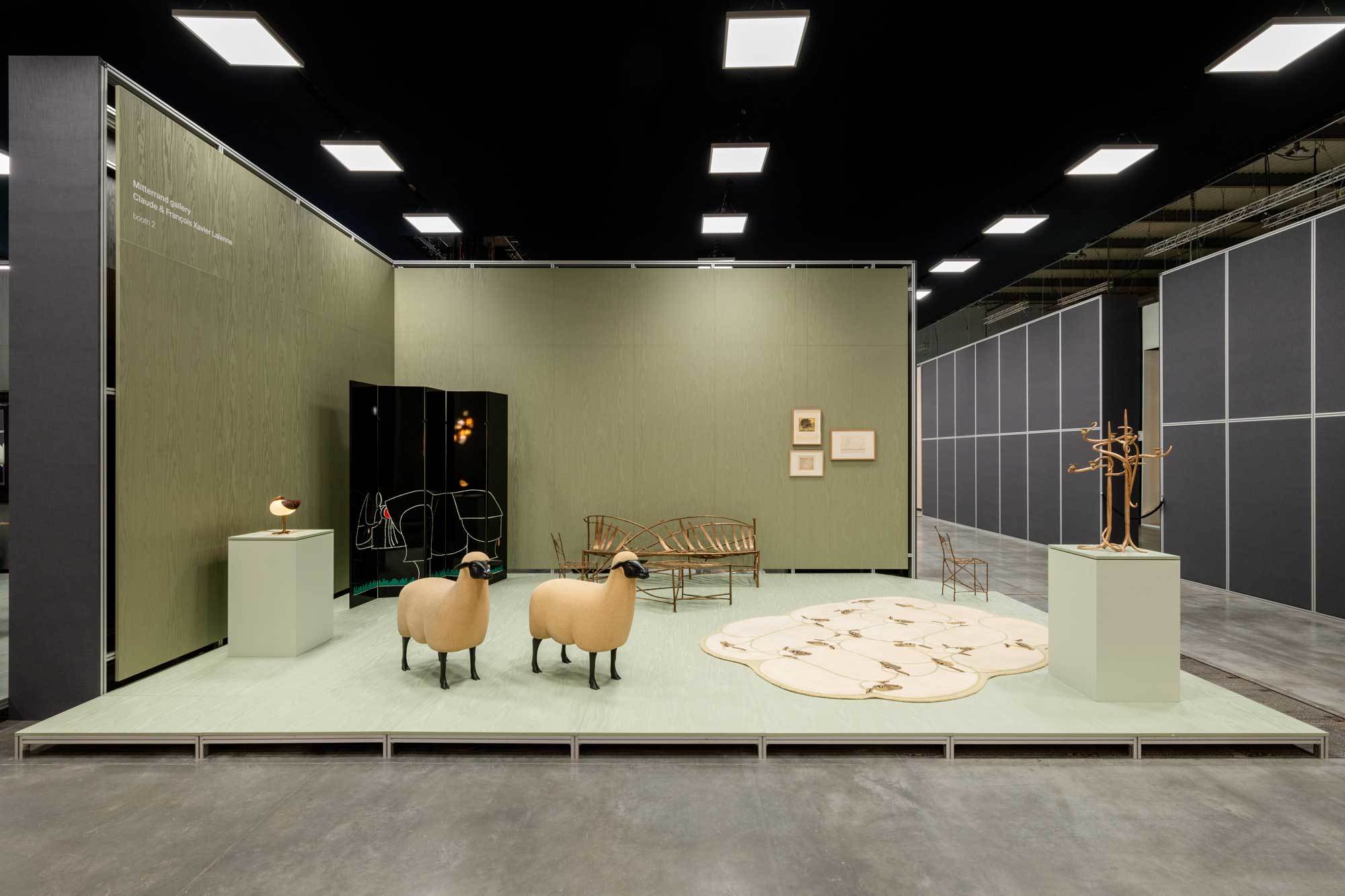 Messestand Mitterand Gallery