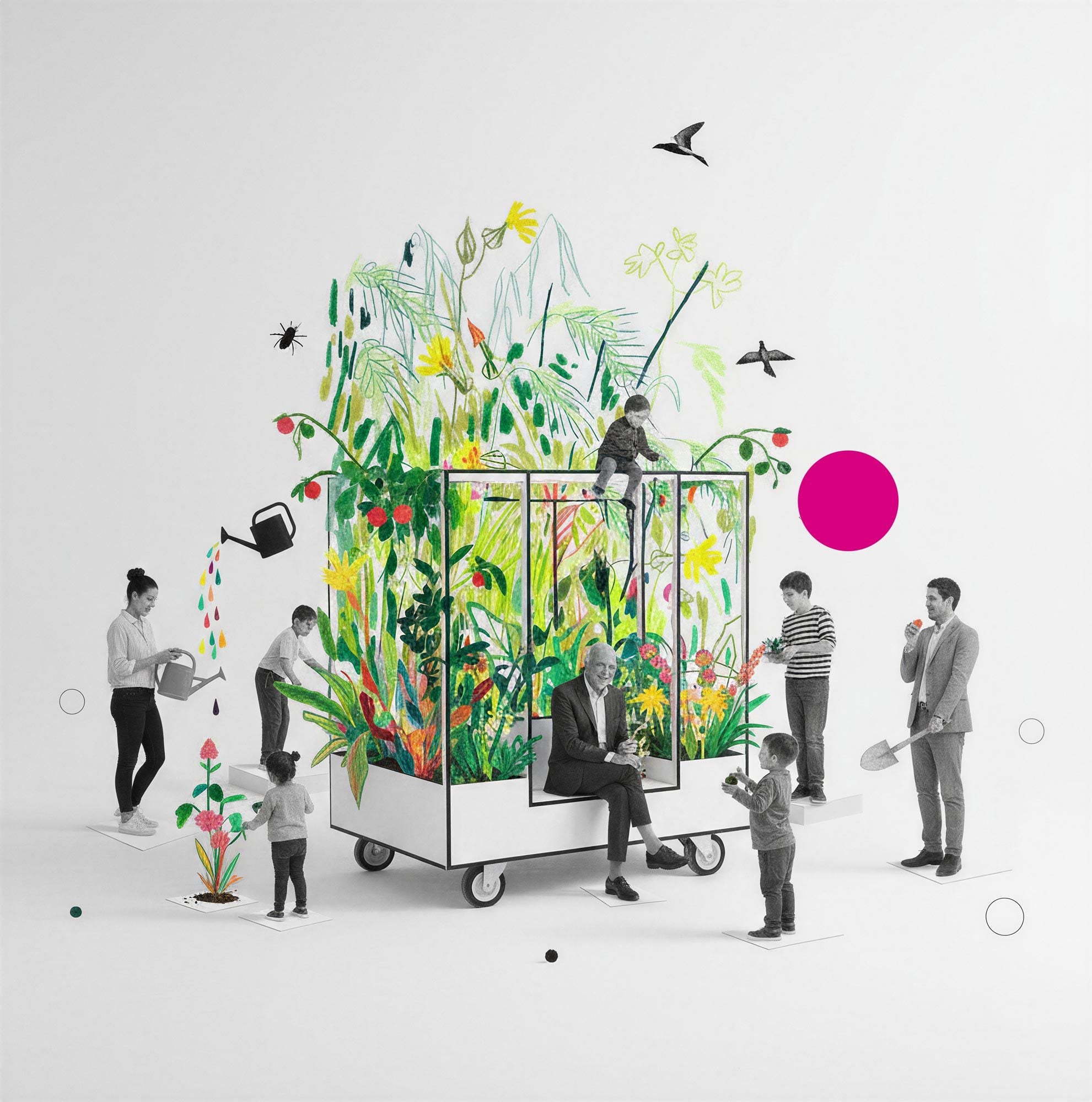 Projekt Mobiler Garten, Nomadic Nature