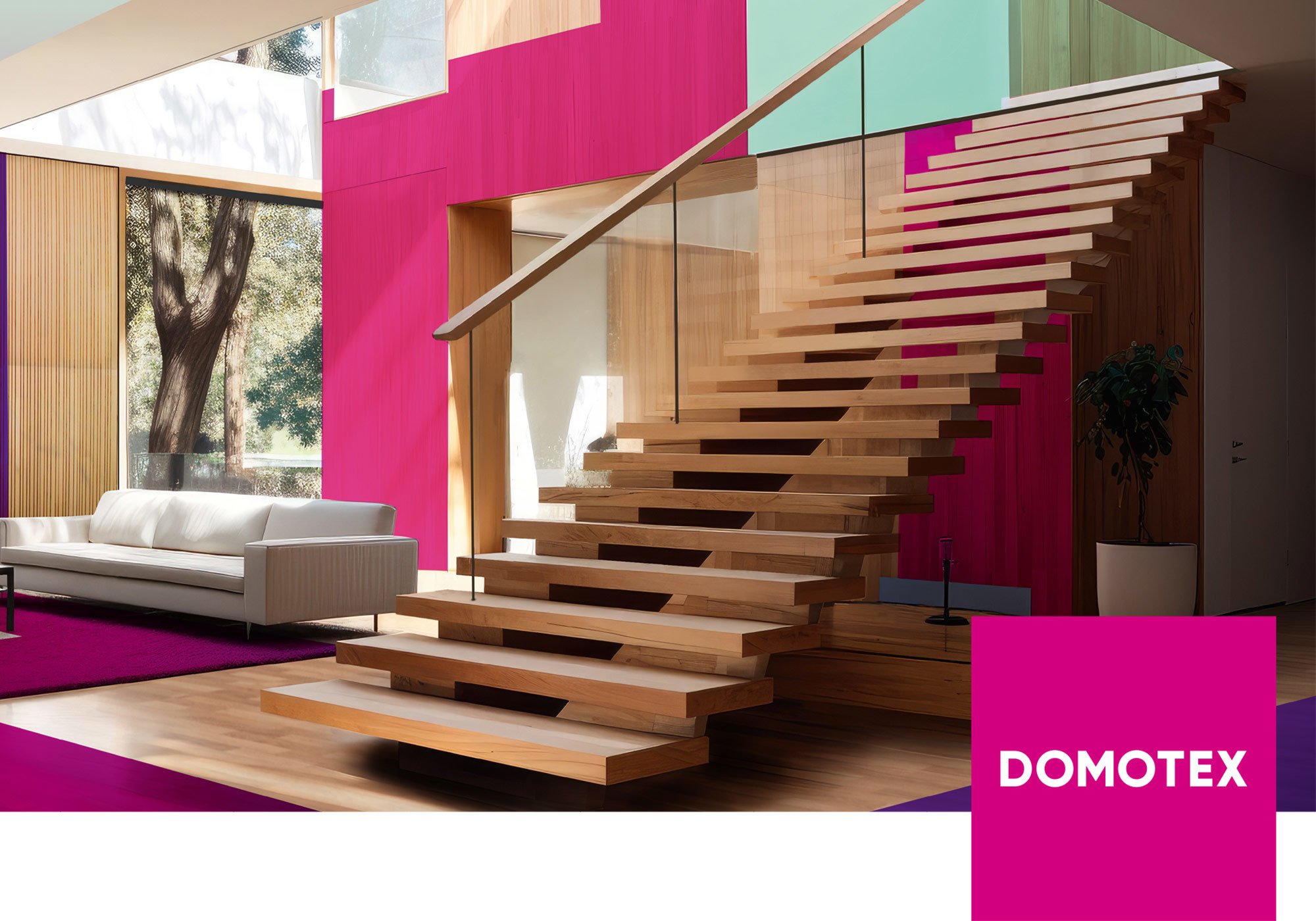 DOMOTEX 2026 in Hannover: Die Weltleitmesse präsentiert sich als Home of Flooring & Interior Finishing mit Neuheiten für Boden, Wand und Decke.