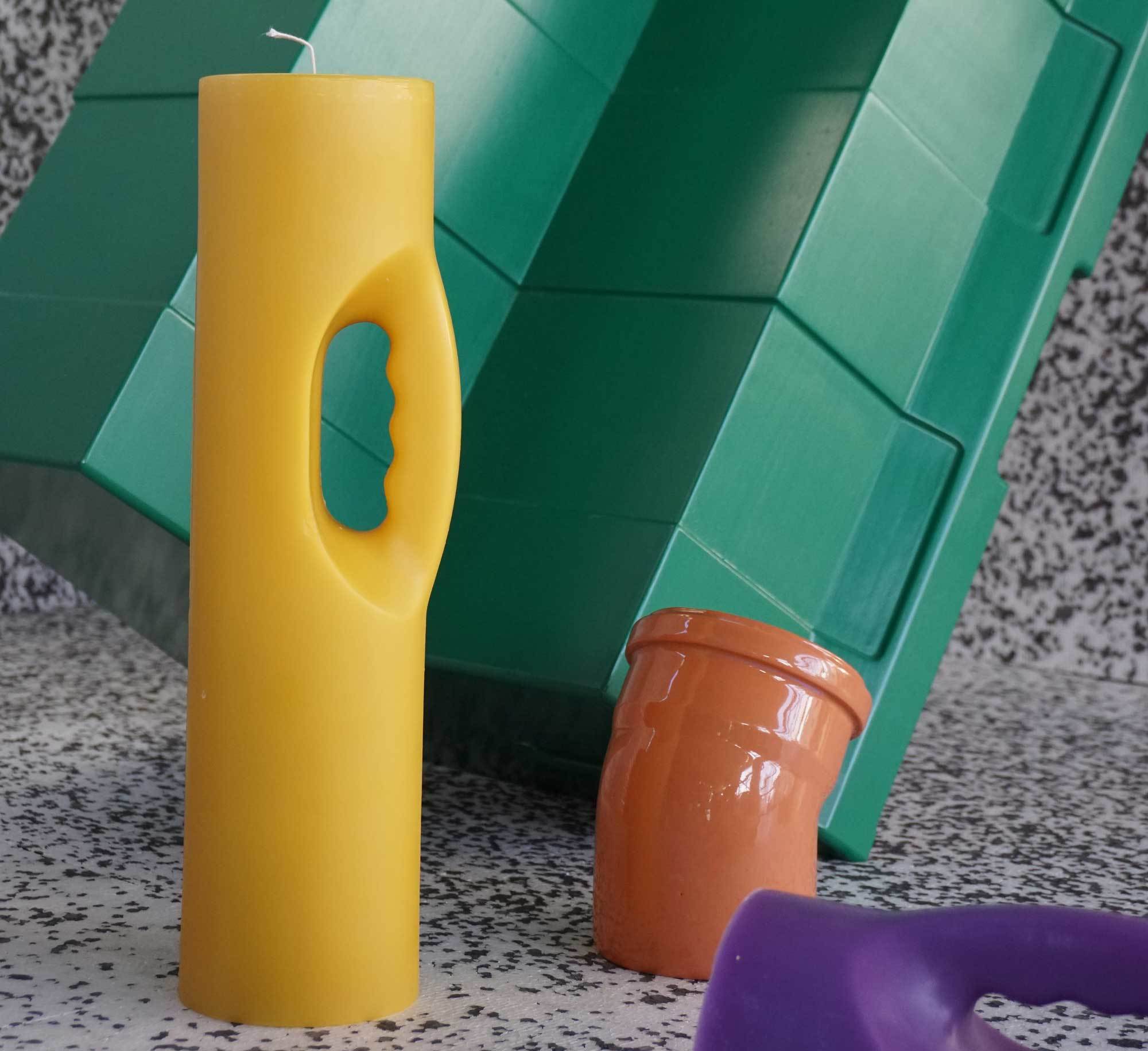 Candle with Handle von Florian Post, ABK Stuttgart