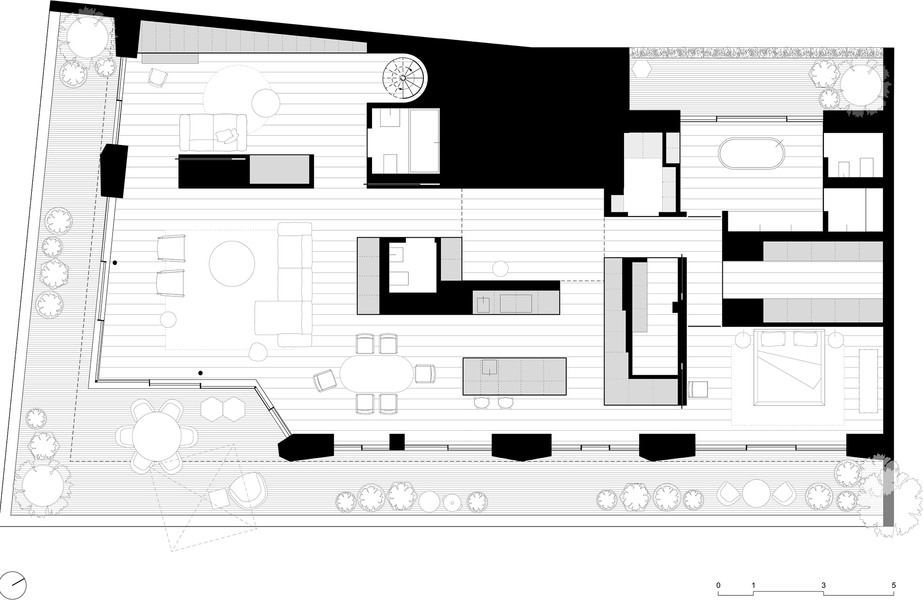 Ausbau eines Penthouses in Berlin von BBPA - Projekte - baunetz ...