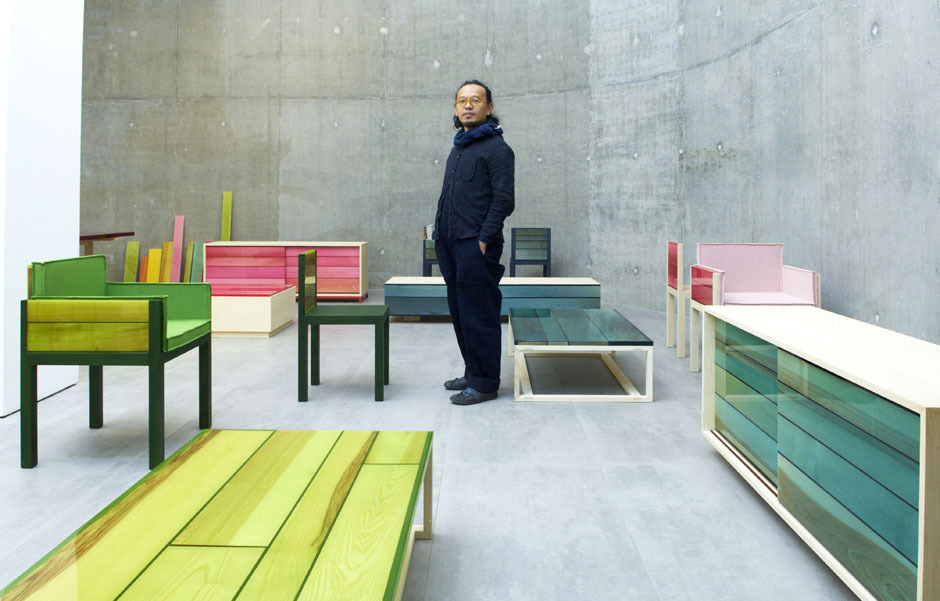 <b>Möbel.</b> In der Kategorie vertreten ist die Möbelserie <i>Iro</i>, die Jo Nagasaka im vergangenen Jahr für Established & Sons auf dem <i>London Design Festival</i> präsentiert hat. Foto: Colin Streater Möbel. In der Kategorie vertreten ist die Möbelserie Iro, die Jo Nagasaka im vergangenen Jahr für Established & Sons auf dem London Design Festival präsentiert hat. Foto: Colin Streater
