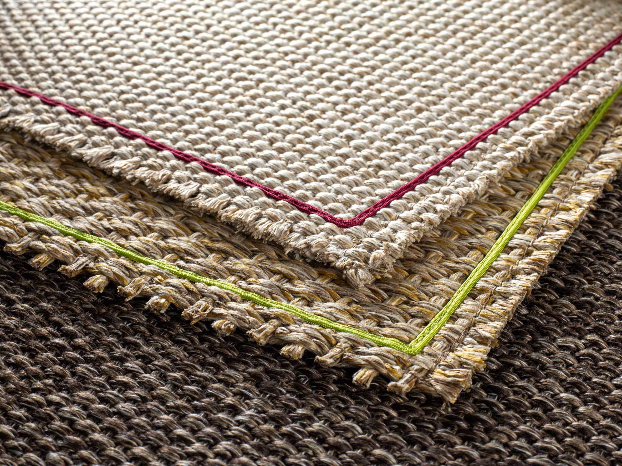 Der kräftige Farbsaum Riviera sorgt für gezielte Akzente.