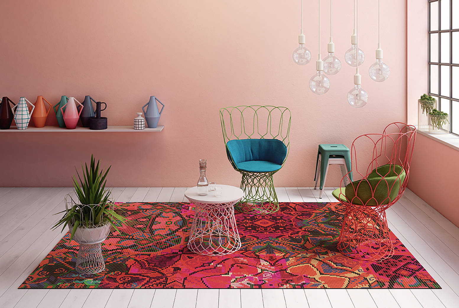 Abgepasste Teppiche mit Designs aus der <i>FREESTILE</i>-Kollektion von Object Carpet Abgepasste Teppiche mit Designs aus der FREESTILE-Kollektion von Object Carpet