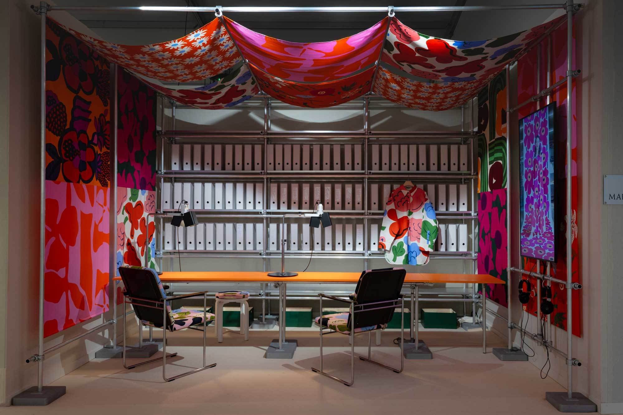 Marimekko zeigte Originale aus dem eigenen Archiv.