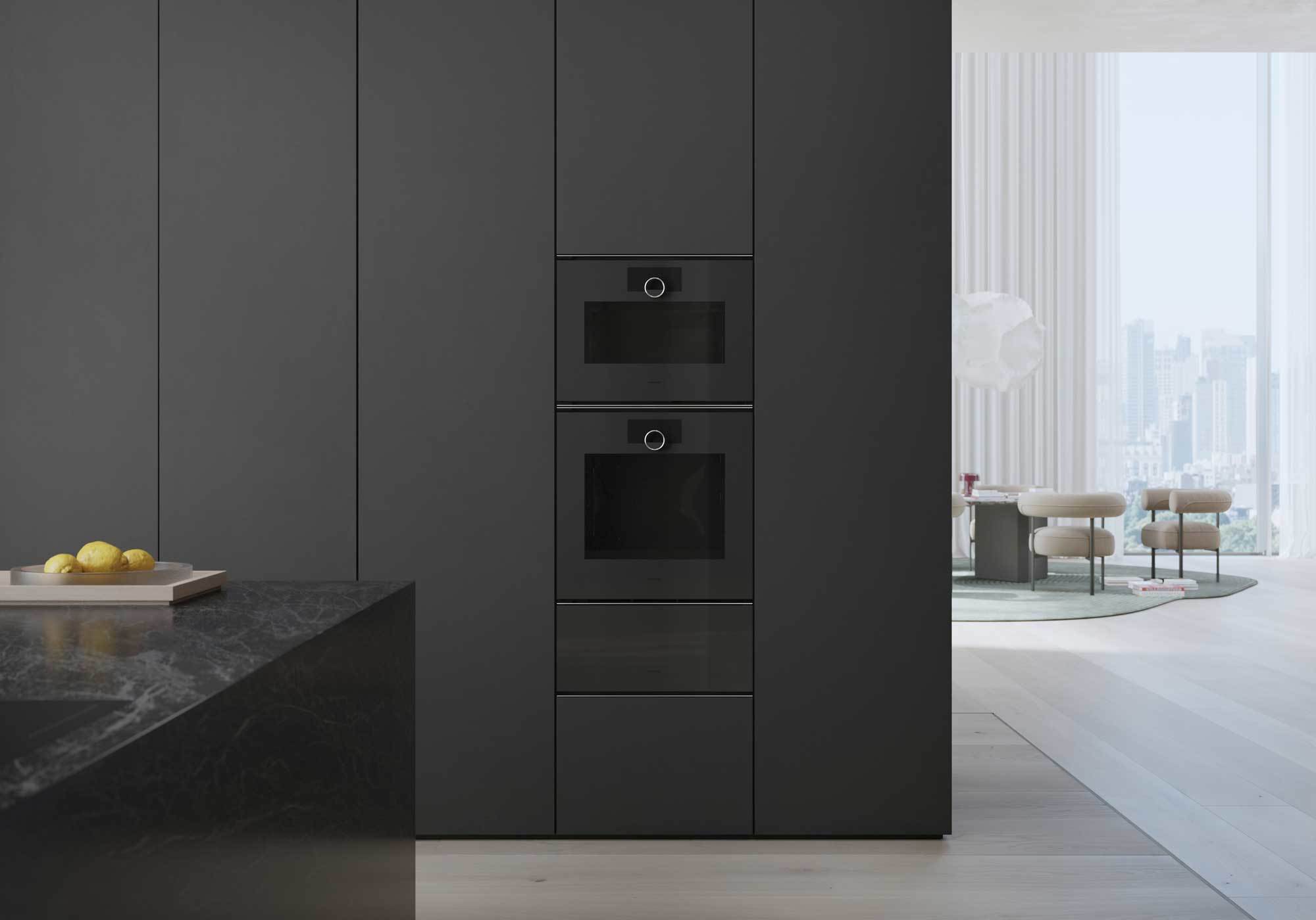 #3 GOING BLACK: DIE FARBE SCHWARZ BLEIBTKücheneinbaugeräteserie Minimalistic von Gaggenau