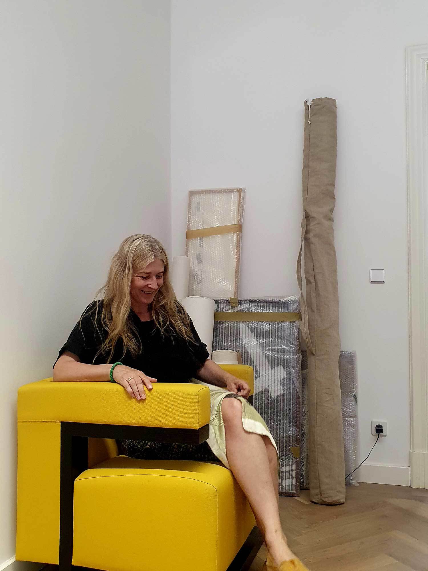 STUDIODen Sessel F51 bekam Judith Haase von ihrer Mutter geschenkt.