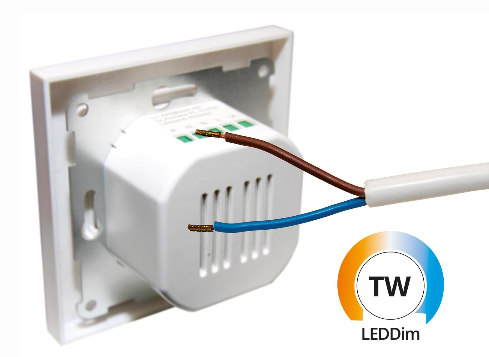 Der TW LEDDim Smart von SG Leuchten ermöglicht Tunable-White-Steuerung ohne DALI über eine bestehende 230V-Installation.