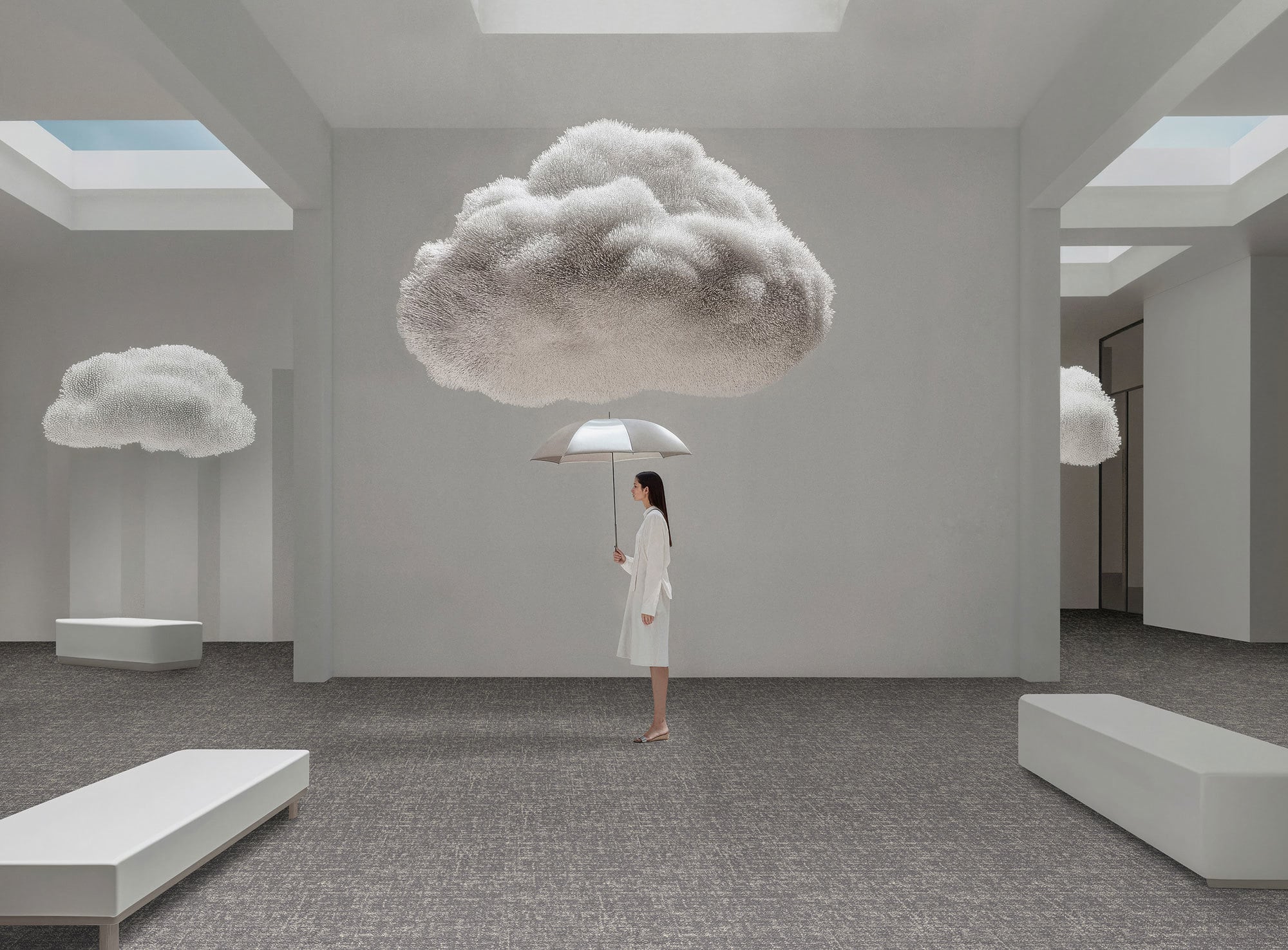 HOLZ-, LINOLEUM- UND TEPPICHBÖDENNeuland von Ippolito Fleitz für Object Carpet