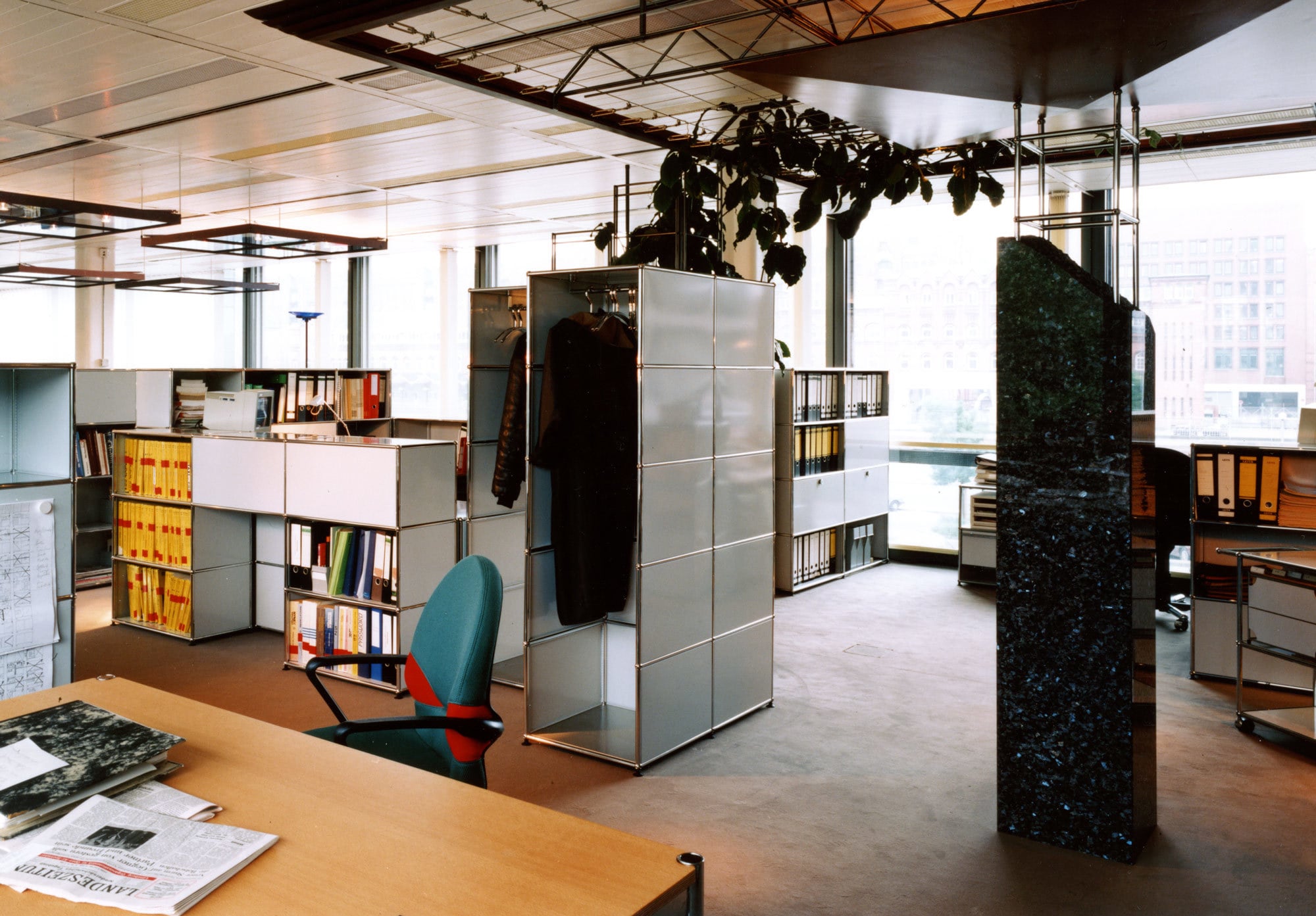 Redaktionsbüro «Der Spiegel», Hamburg (Deutschland), 1990