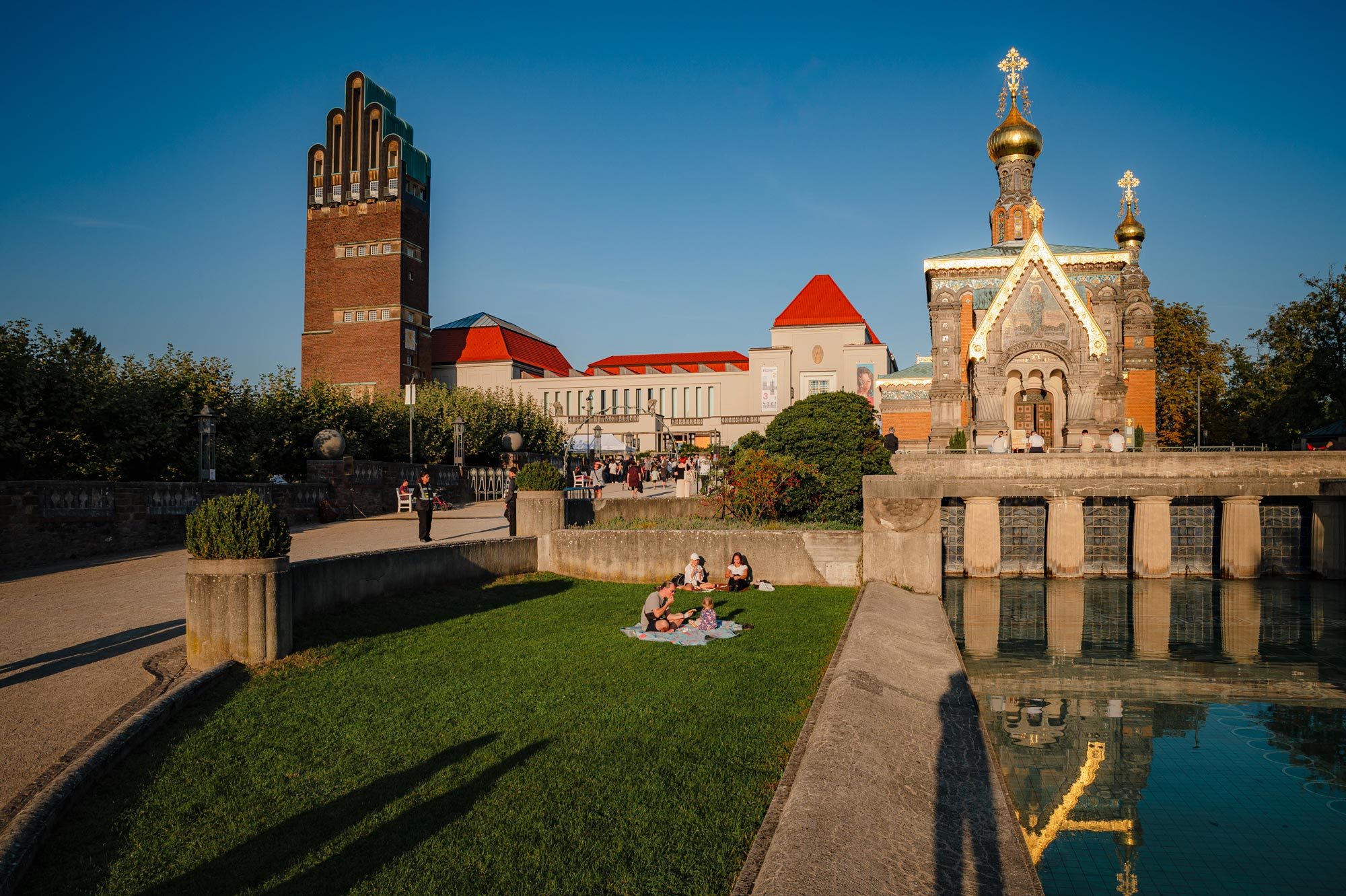 Die Mathildenhöhe in Darmstadt ist Teil der WDC 2026