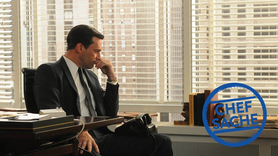 Für alle Fans von guter Büroarchitektur: <i>Fox Channel</i> zeigt die komplette finale Staffel der Serie <i>Mad Men</i> am 20. Juni von 21 Uhr an in einer Marathonprogrammierung. (Copyright: Mad Men Season 7B, © Frank Ockenfels 3/AMC) Für alle Fans von guter Büroarchitektur: Fox Channel zeigt die komplette finale Staffel der Serie Mad Men am 20. Juni von 21 Uhr an in einer Marathonprogrammierung. (Copyright: Mad Men Season 7B, © Frank Ockenfels 3/AMC)