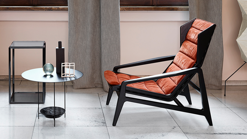 Neu aufgelegt: filigraner Loungesessel von Gio Ponti