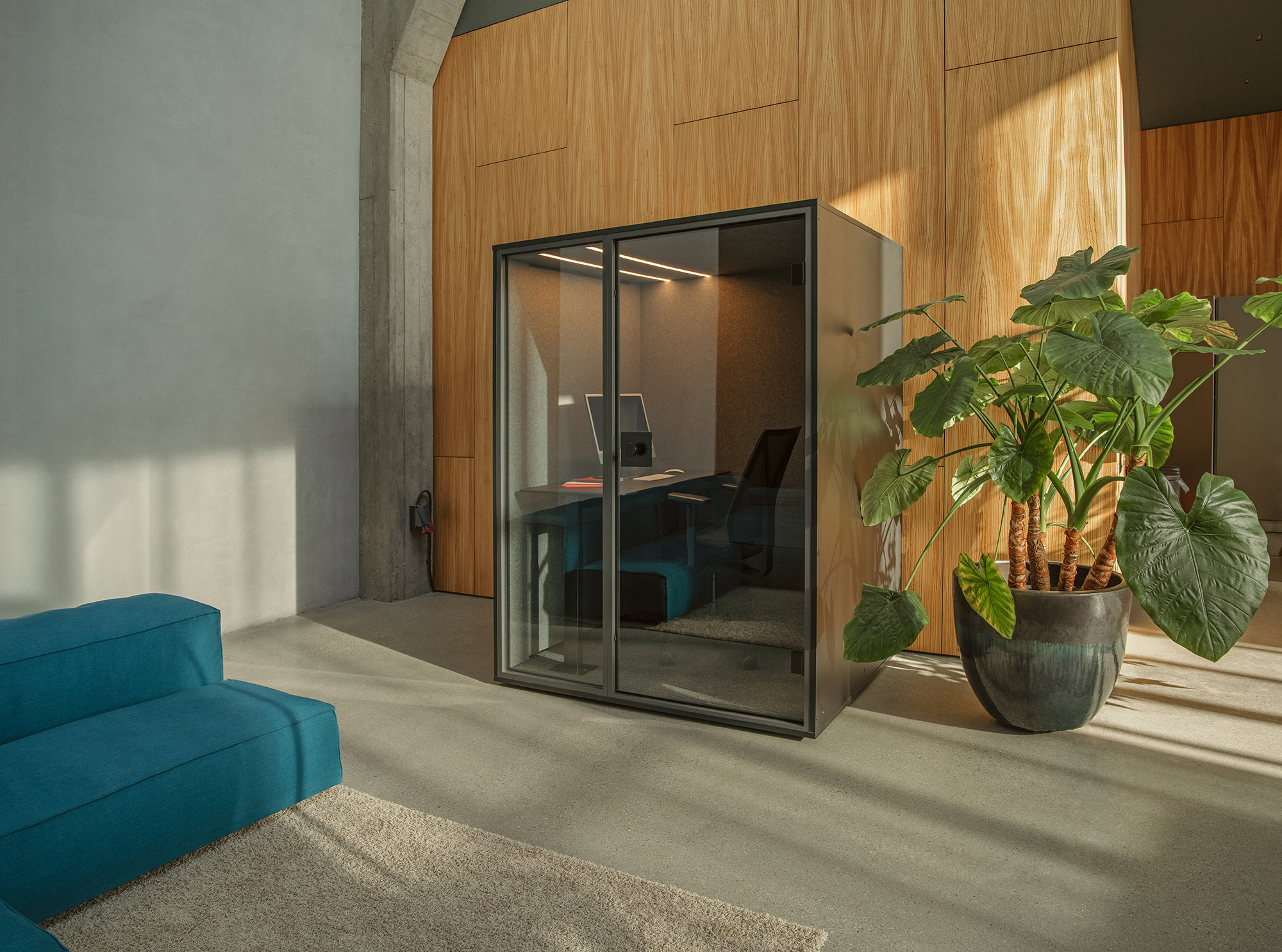 Mini-Office-Kabine für Großraumbüros von Berlin Acoustic