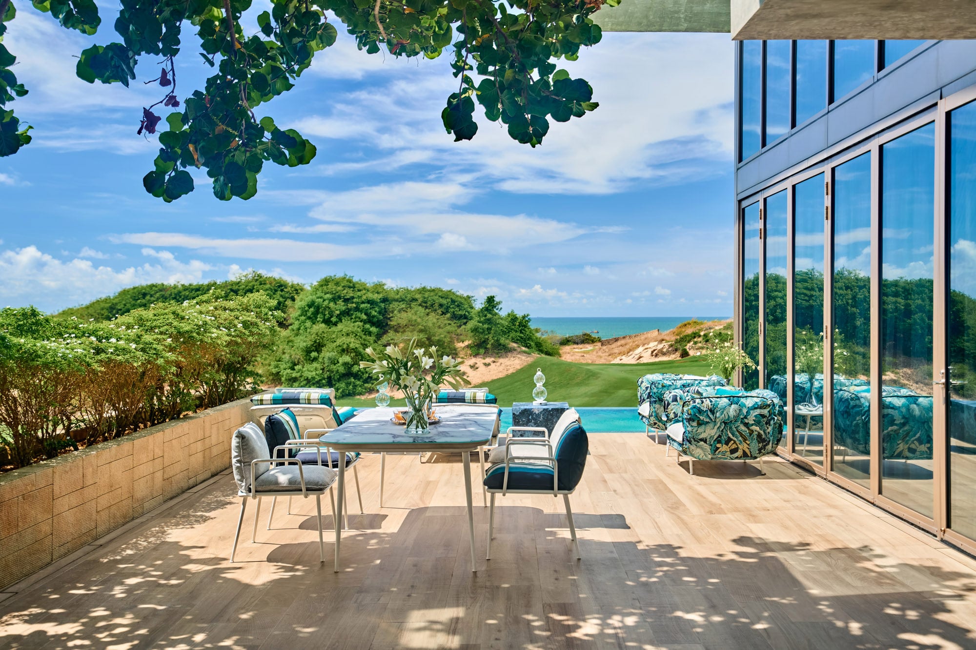 Witterungsbeständige Designmöbel aus Italien