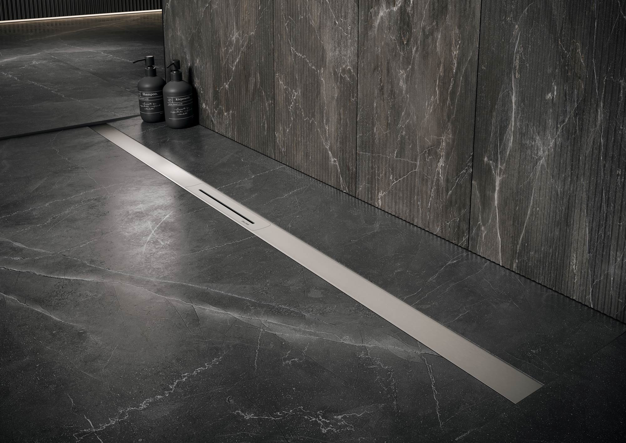 Flexibles Entwässerungssystem für bodengleiche Duschen von Dallmer