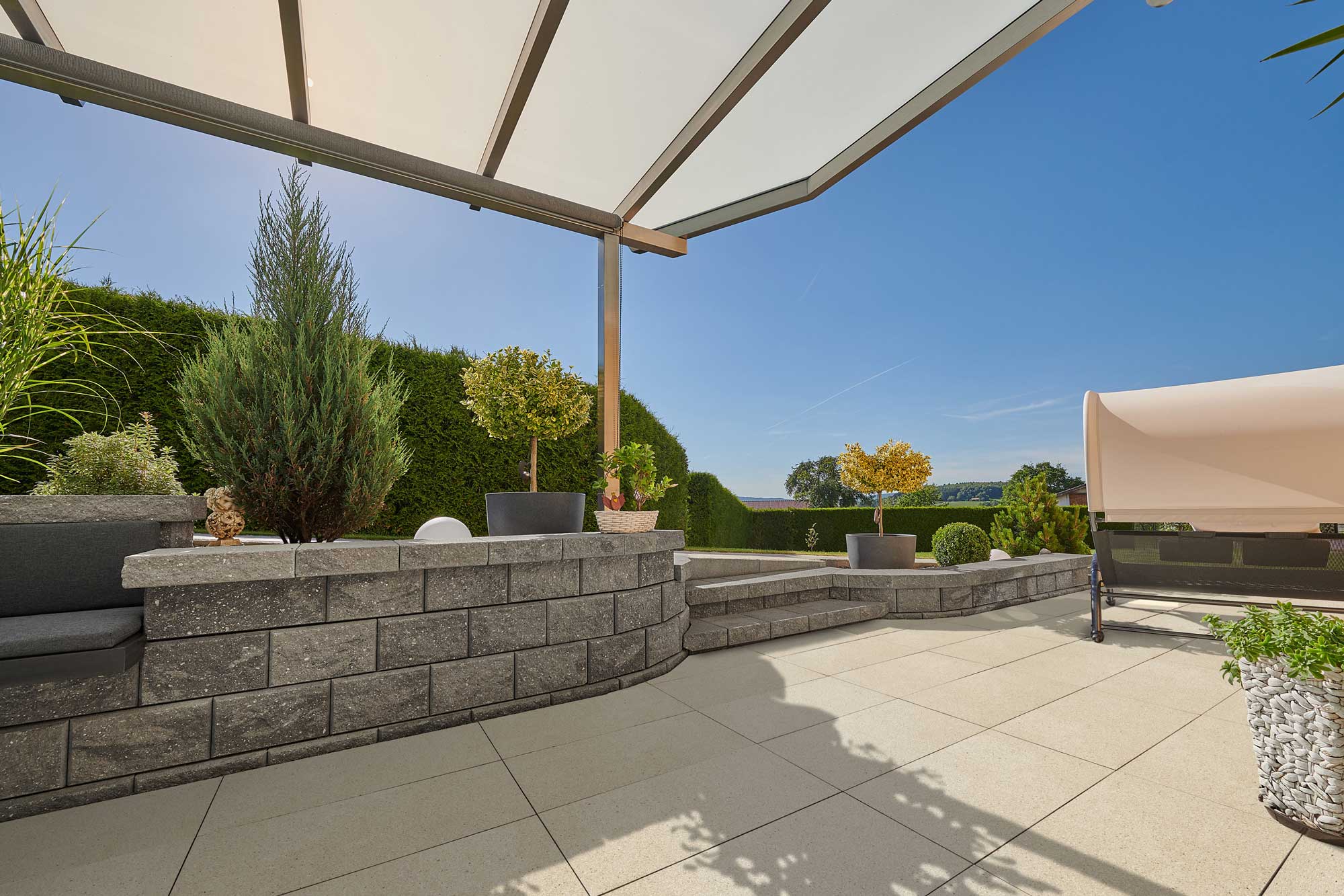 Ganzheitliches Gestaltungssystem für den Außenraum von Godelmann