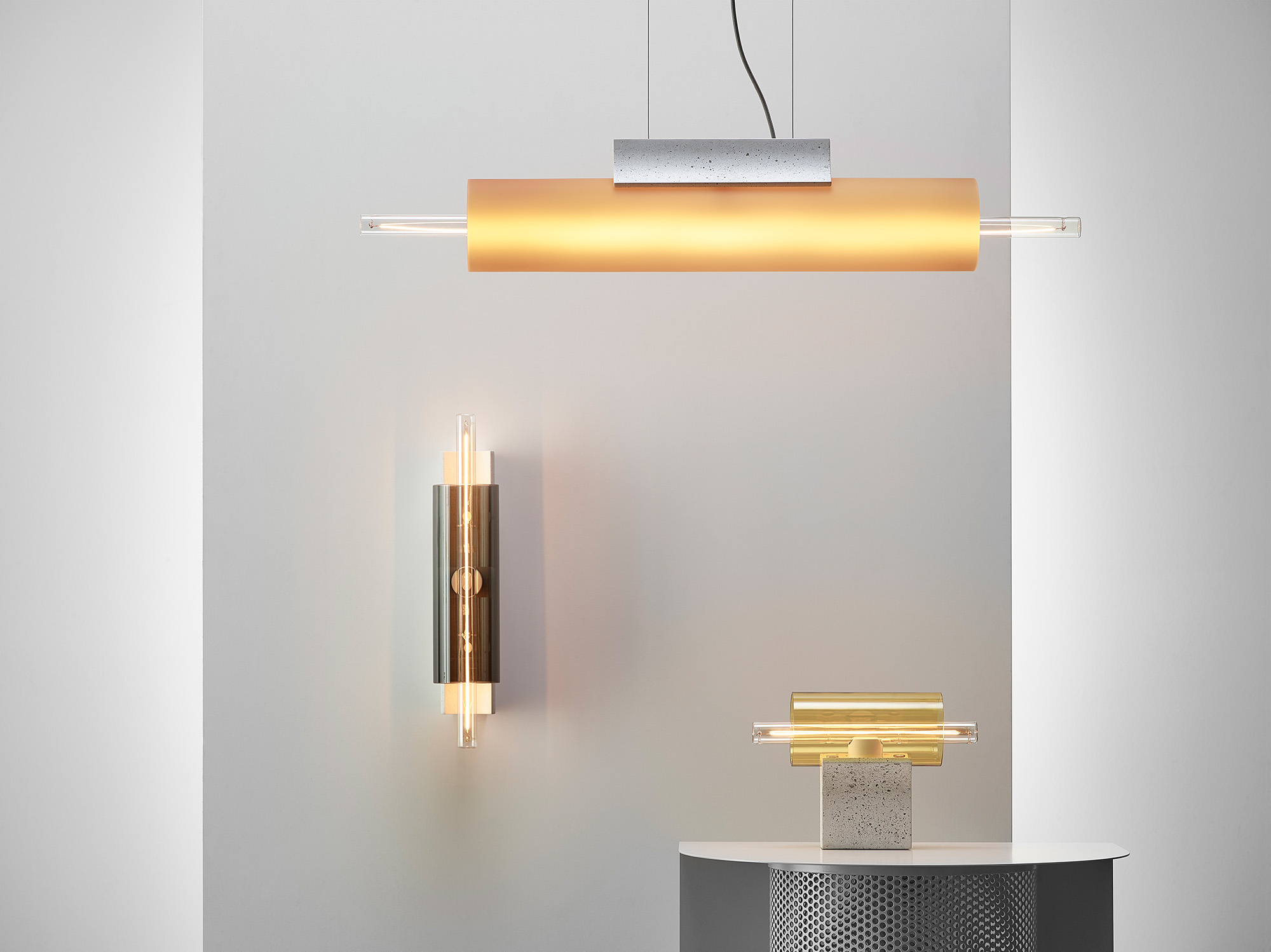 Geometrische Leuchten von Lucie Koldova für Brokis