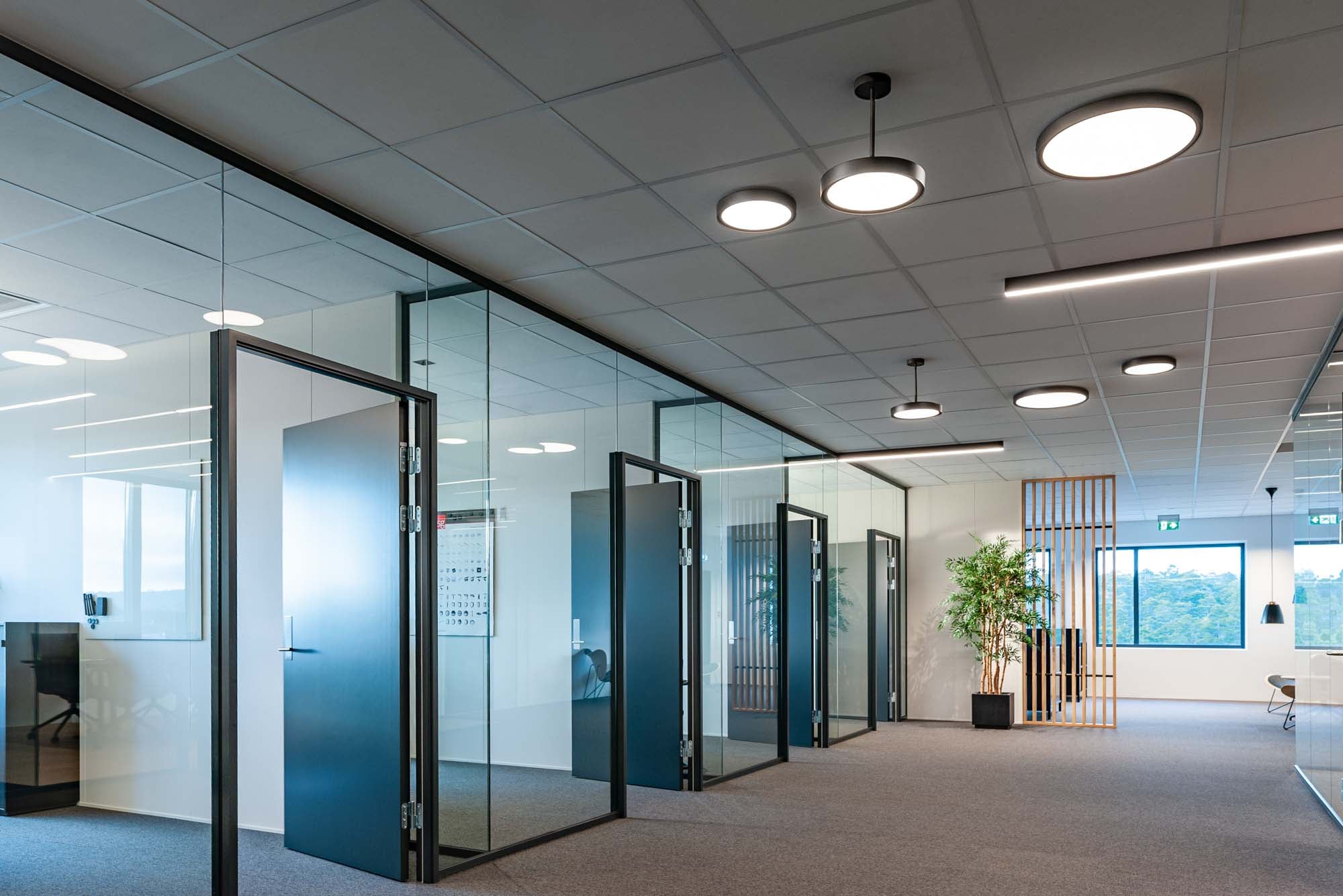 Flache LED-Anbauleuchten von SG Leuchten
