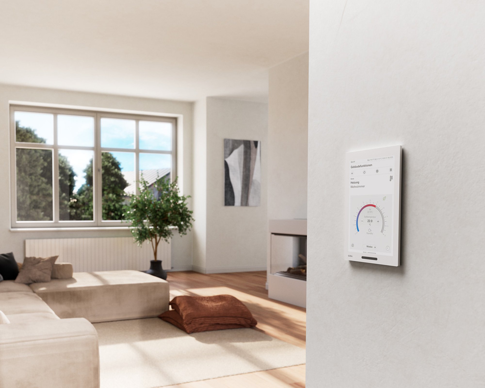 Ein Bediengerät für alle Smart-Home-Funktionen