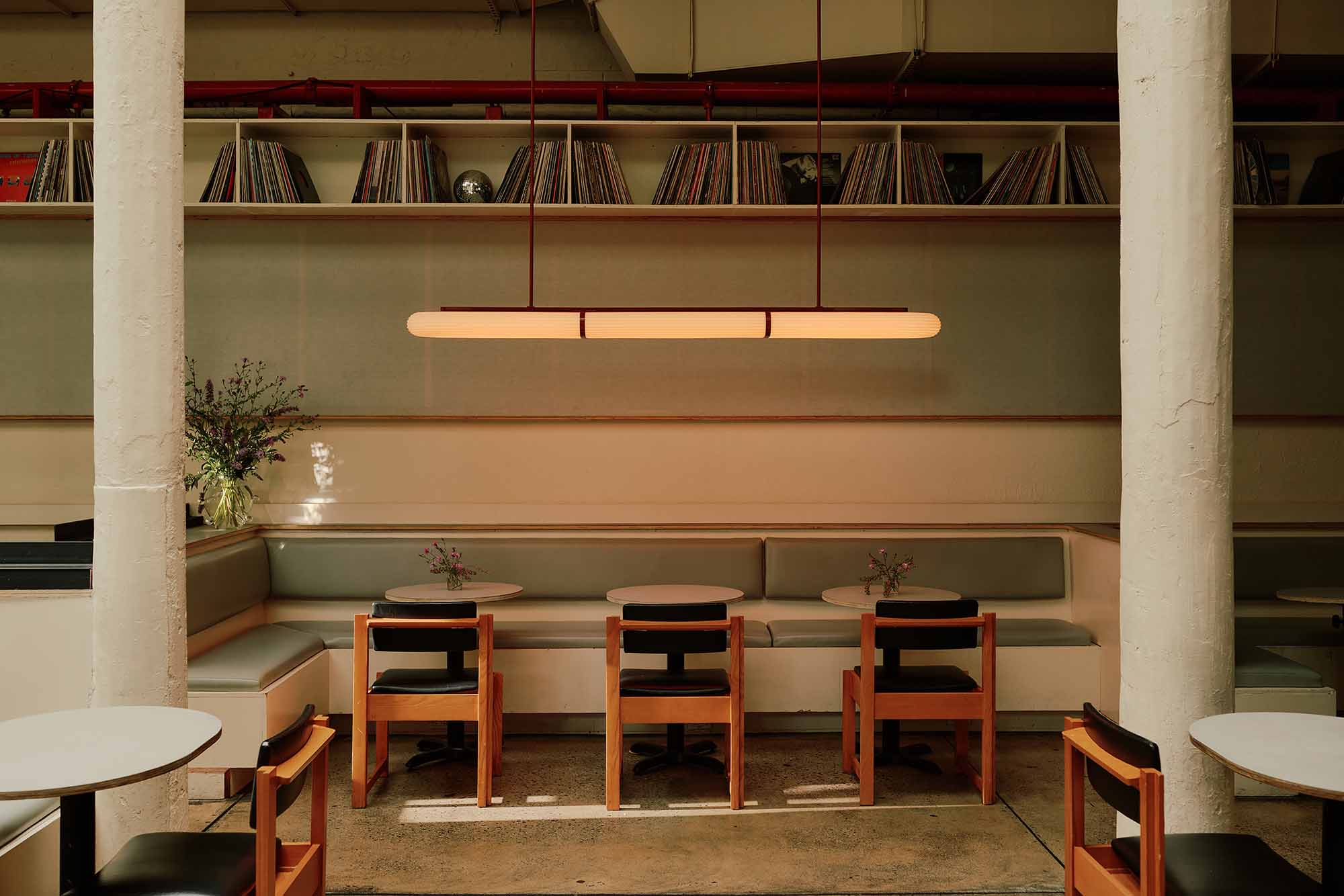 Plissierte Modulleuchte vom New Yorker Designstudio In Common With