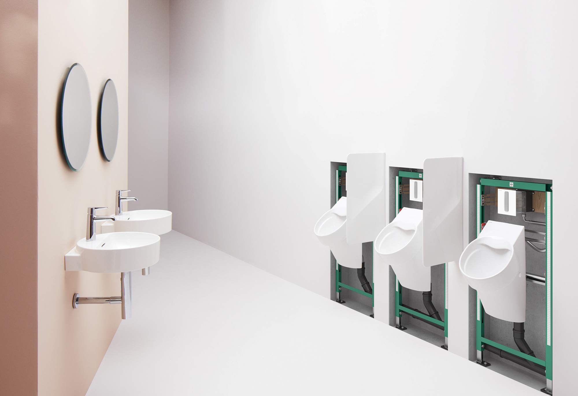 Flexibles Installationssystem von Laufen