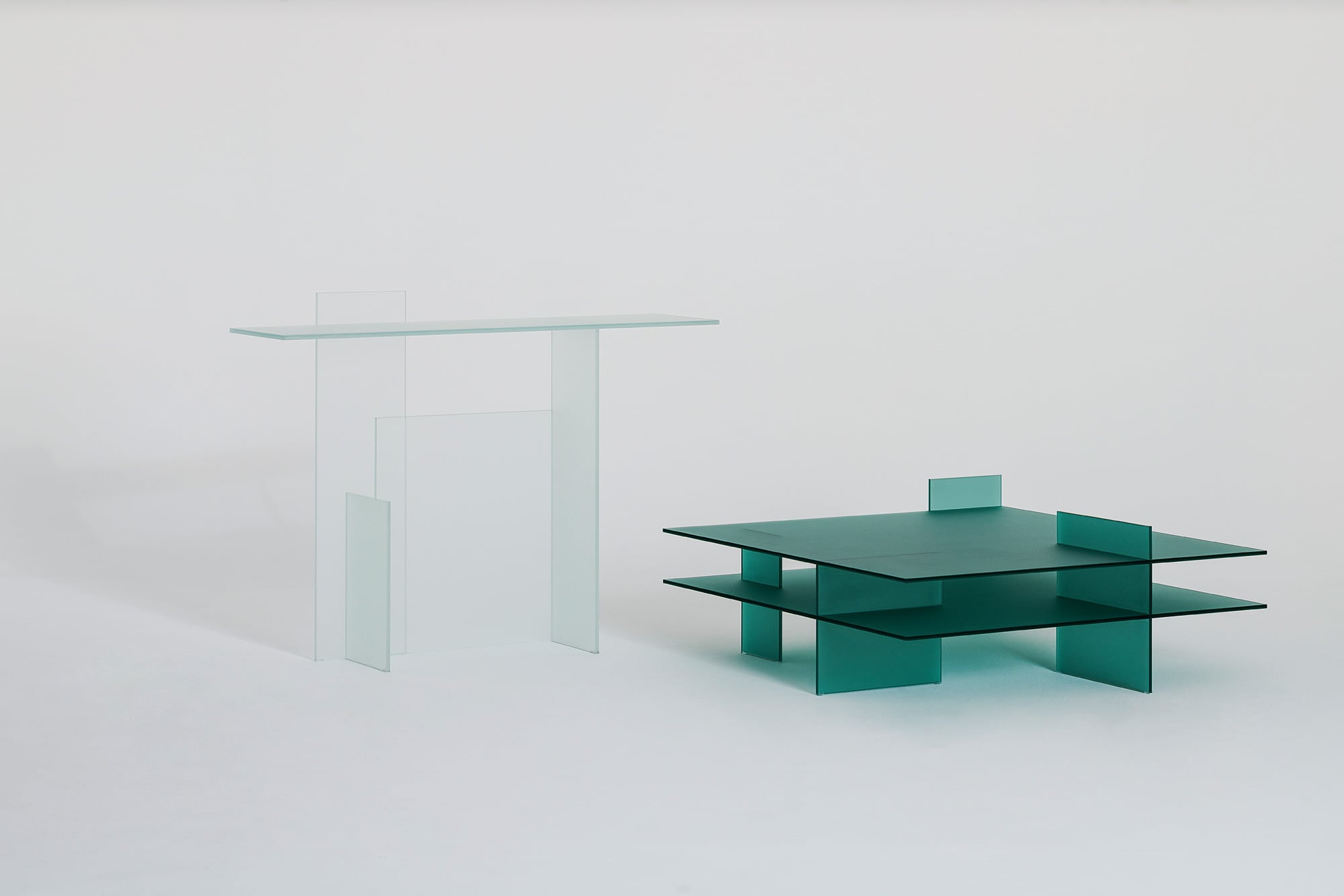 Abstrakte Möbelkollektion von Michael Anastassiades für Glas Italia