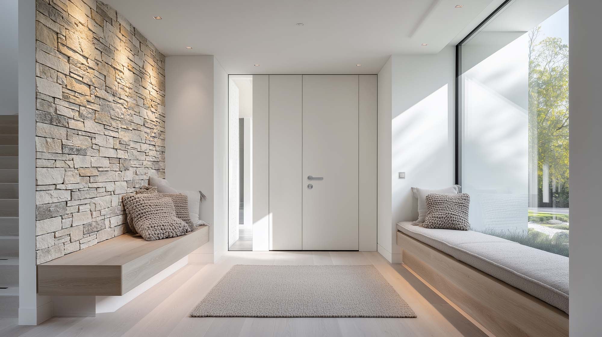 Symmetrischer Türdrücker für moderne Wohnwelten von Karcher Design