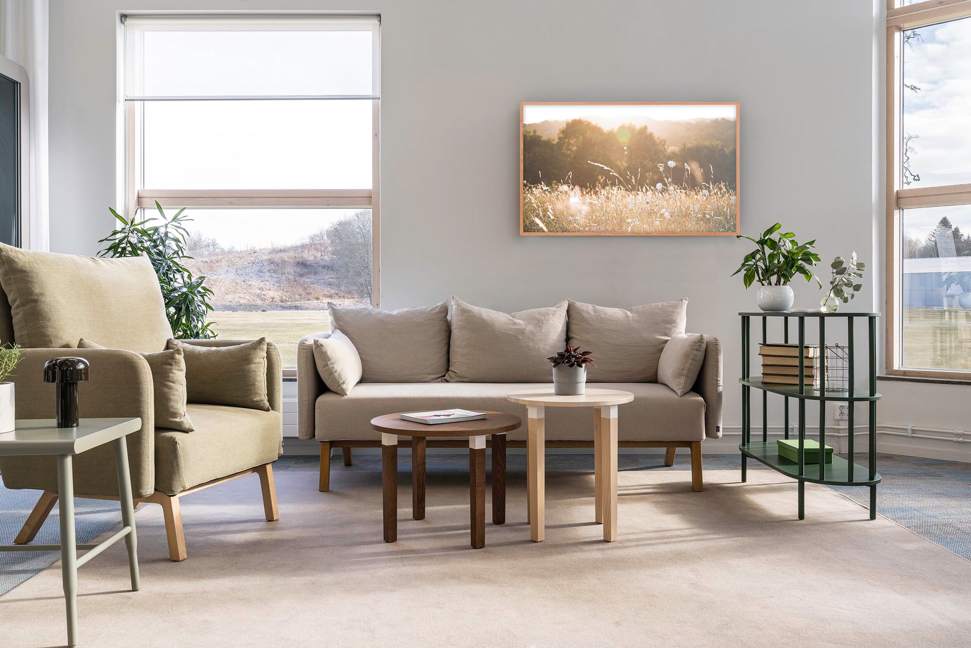 Möbelfamilie für moderne Pflegebereiche von NC Nordic Care