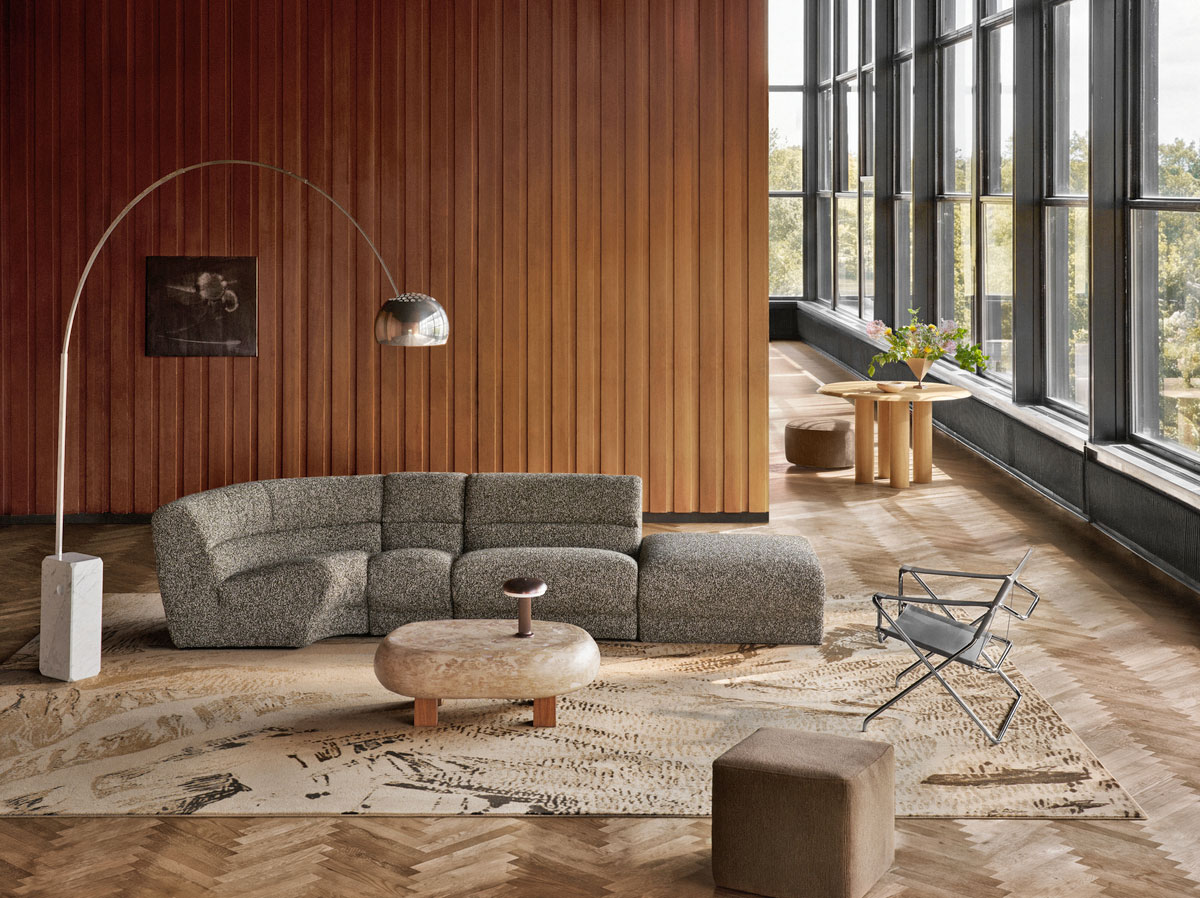 Teppiche mit topografischen Strukturen von Ege Carpets