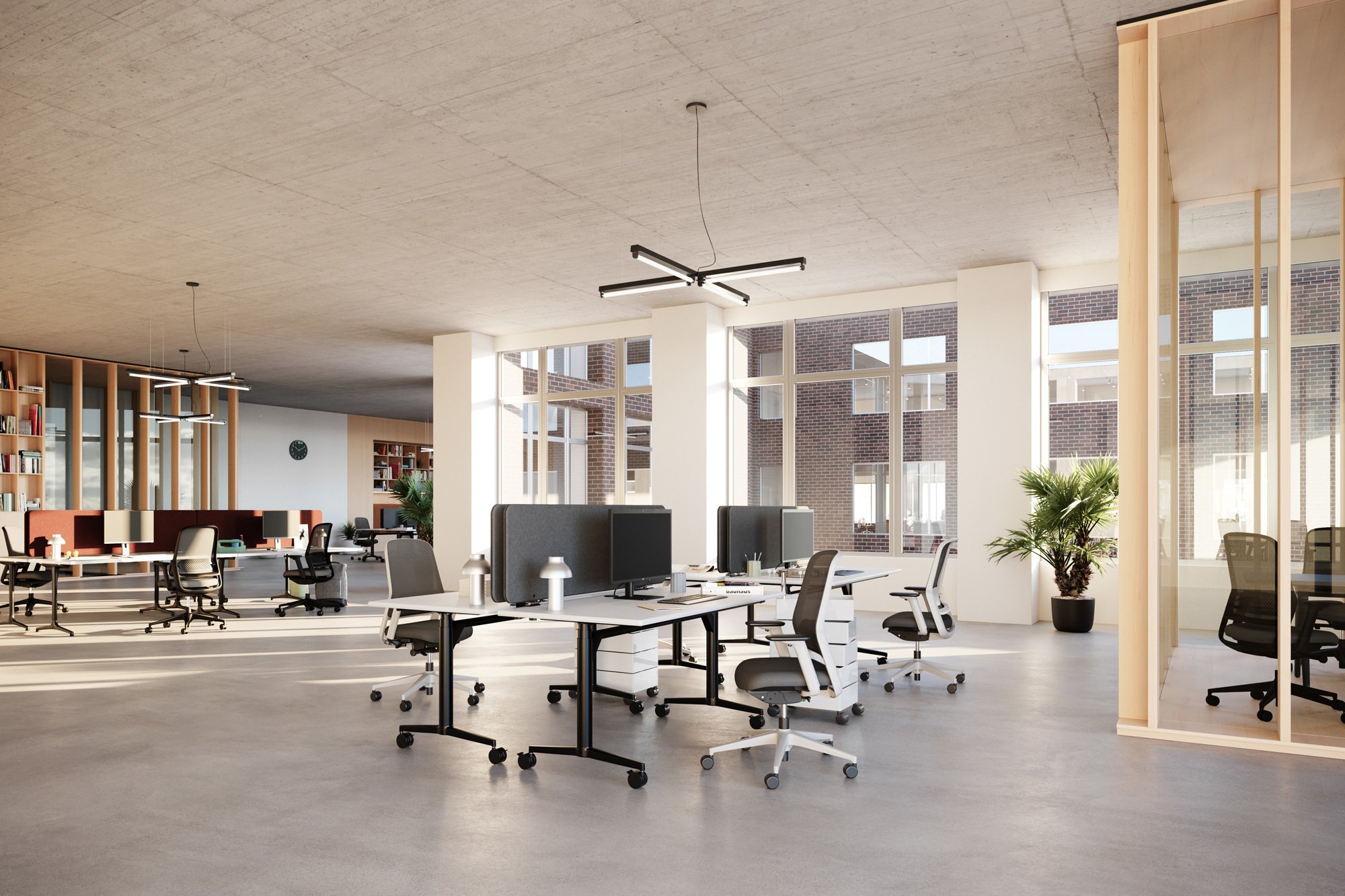 Individuell konfigurierbarer Bürodrehstuhl von Wilkhahn