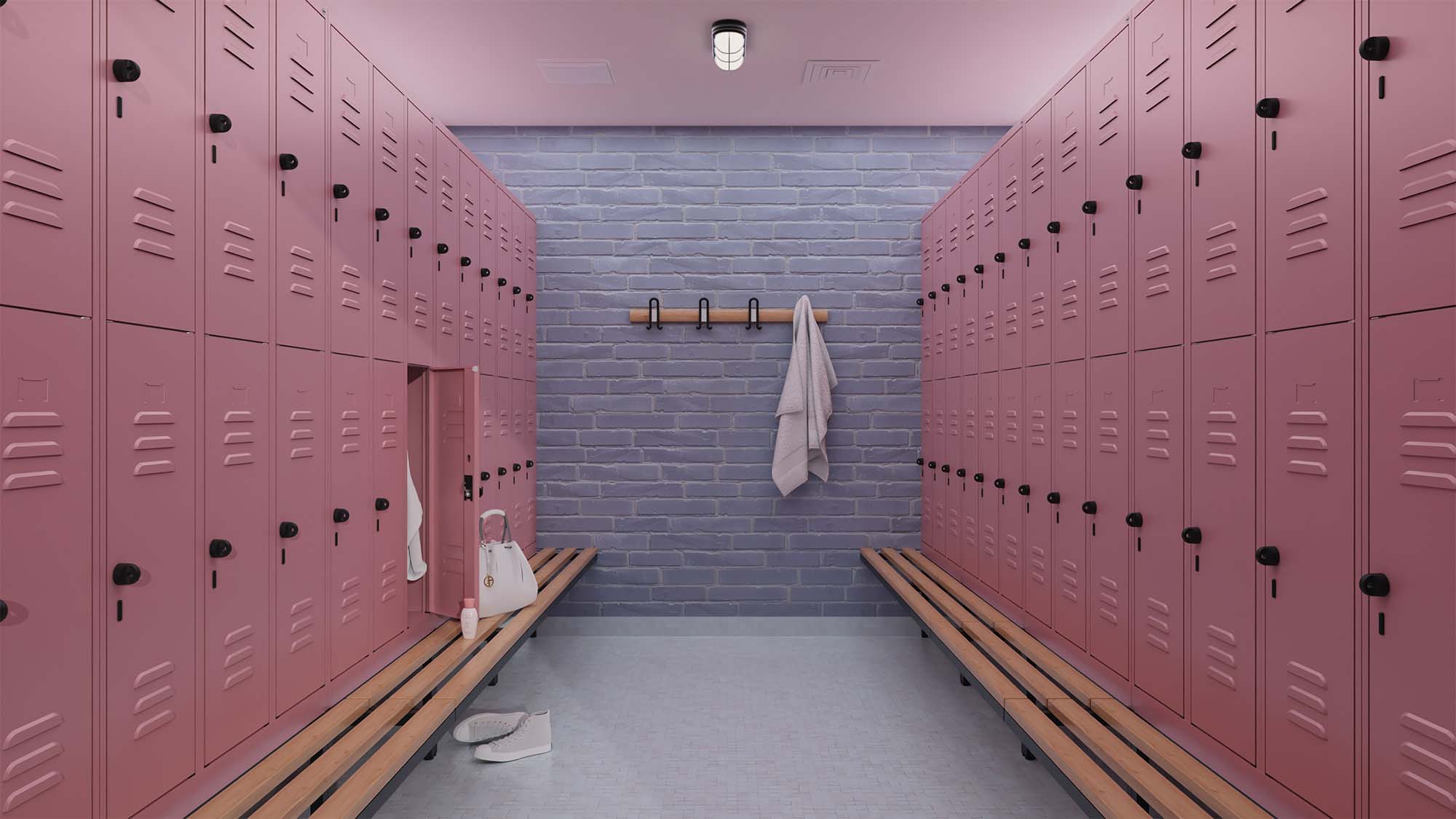 Garderobenschrank im modernen Industriedesign von C + P