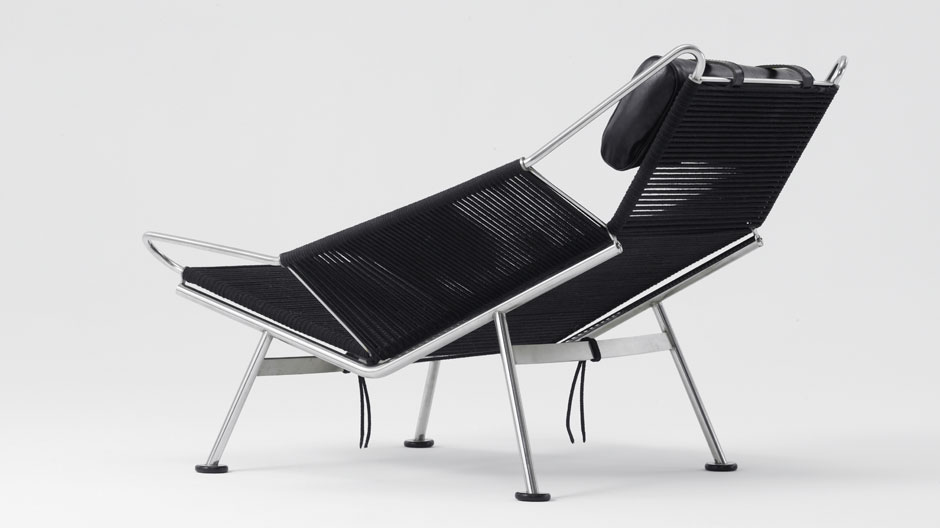 Der andere Wegner: prismatische Sessel aus dem Jahr 1950.