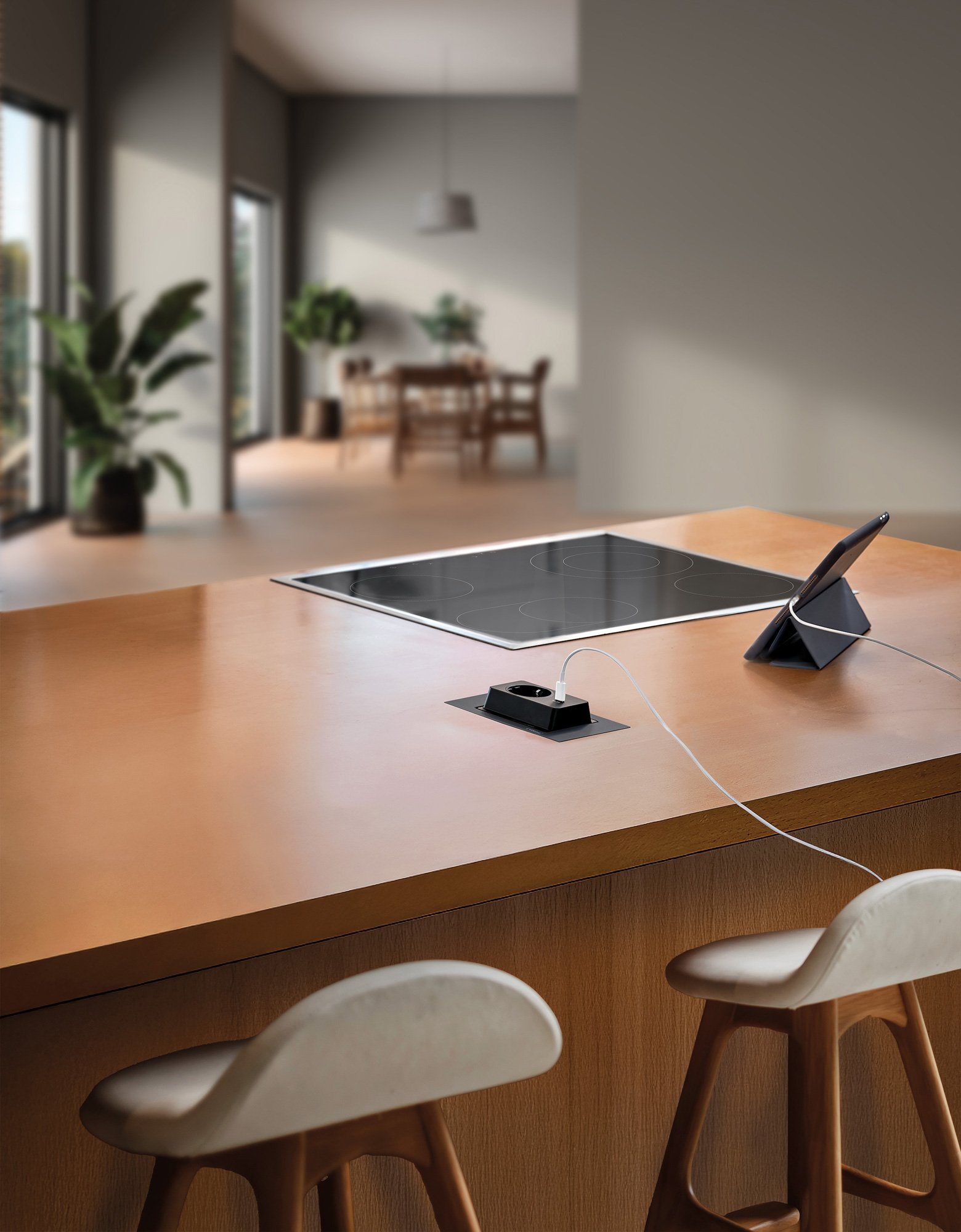 Kompakte Stromlösung für kleine Arbeitsflächen