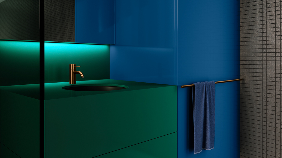 Interpretation des Armaturenklassikers von Sieger Design für Dornbracht.