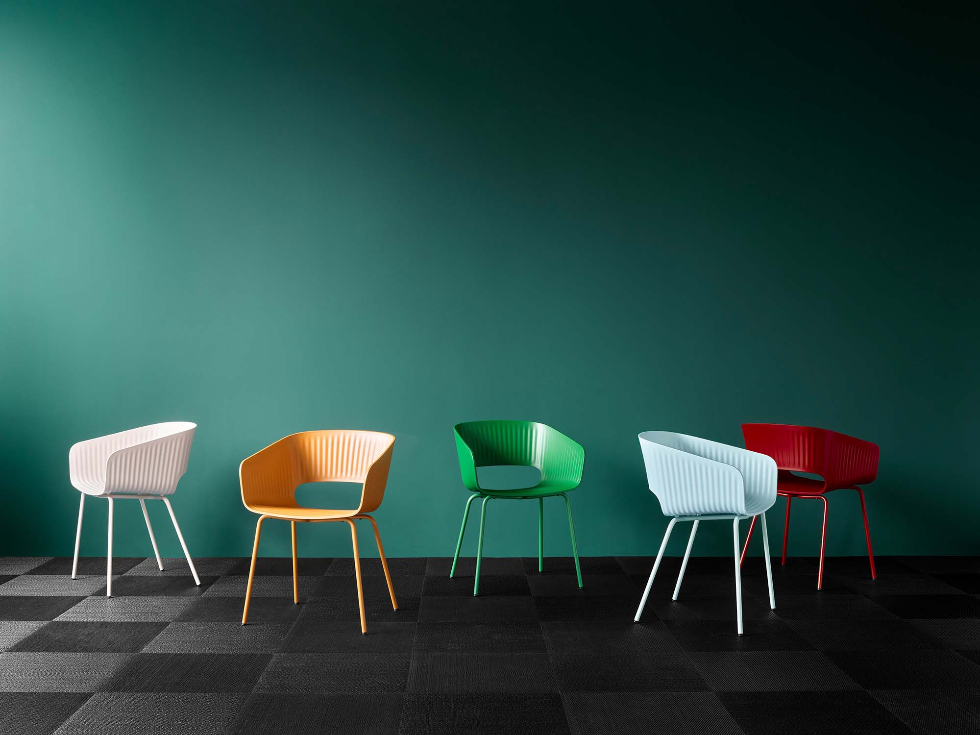 Recycelter Kunststoffstuhl von Jens Martin Skibsted für Montana