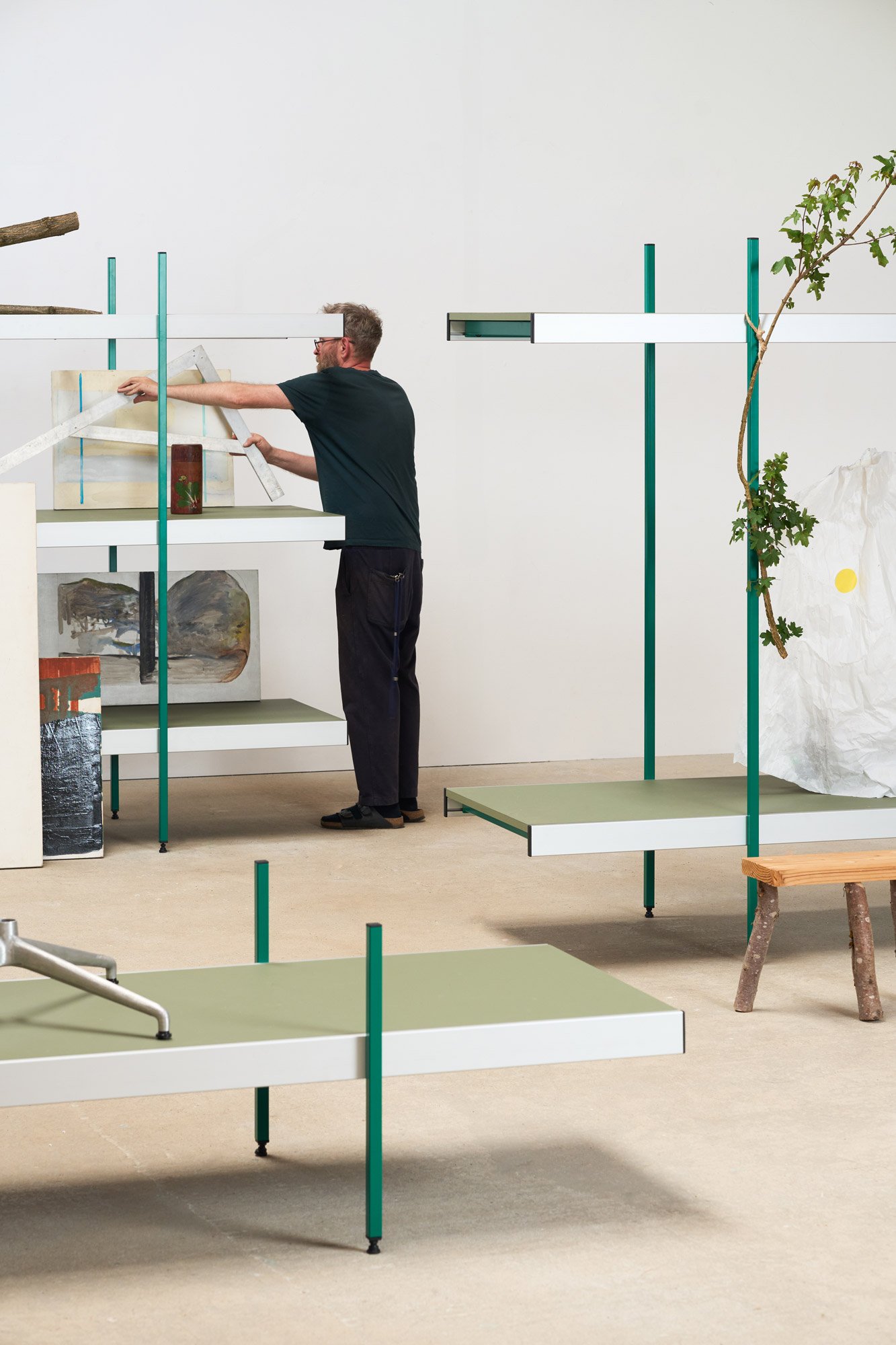 Modulares Aufbewahrungsmöbel von Erwan Bouroullec für Raawii