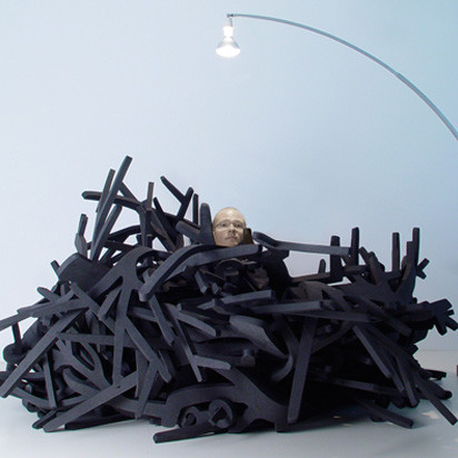 Ein Nest für moderne Großstadtnomaden: Tak vom Amsterdamer Designbüro Tjep