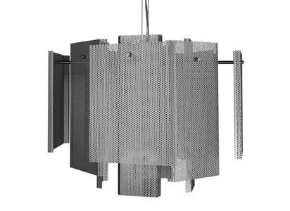 Wie das Licht sich seinen Weg durch ein Labyrinth aus Platten sucht…